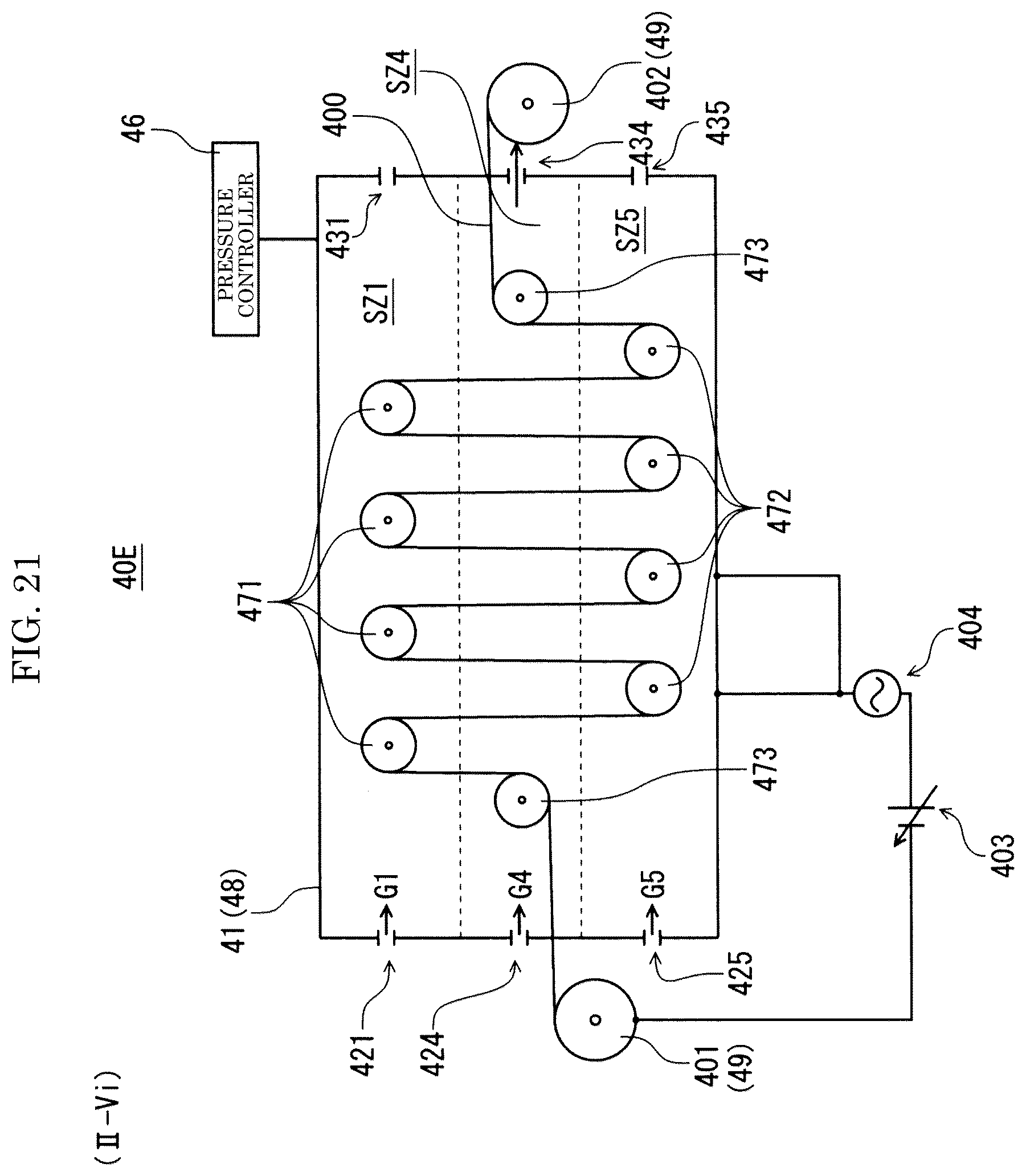 Patent US12112896 Figure 20 – Film production method and electrode foil production method for producing layer containing metal oxide