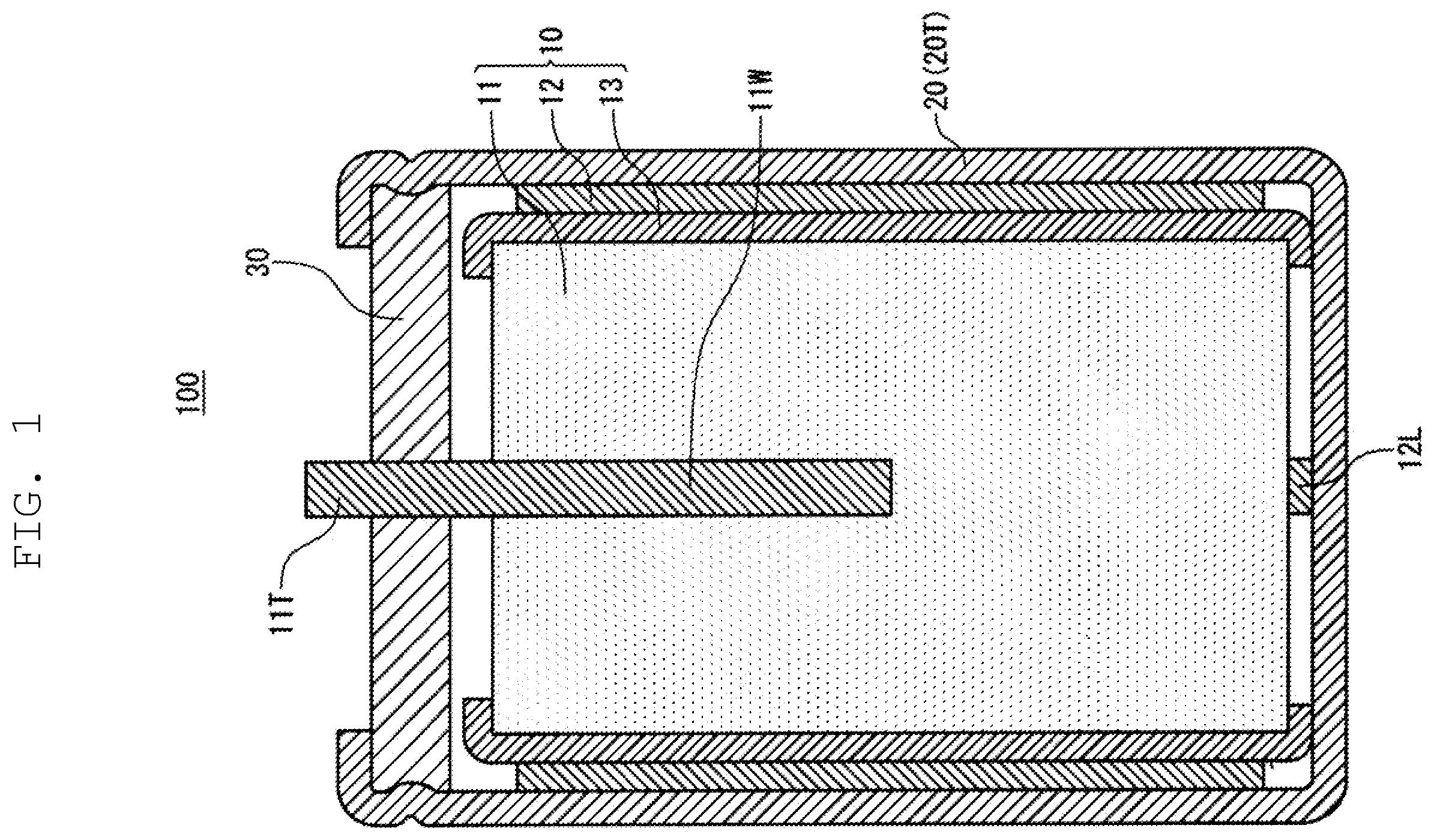 Patent US12112900 Figure 1 – Electrolytic capacitor