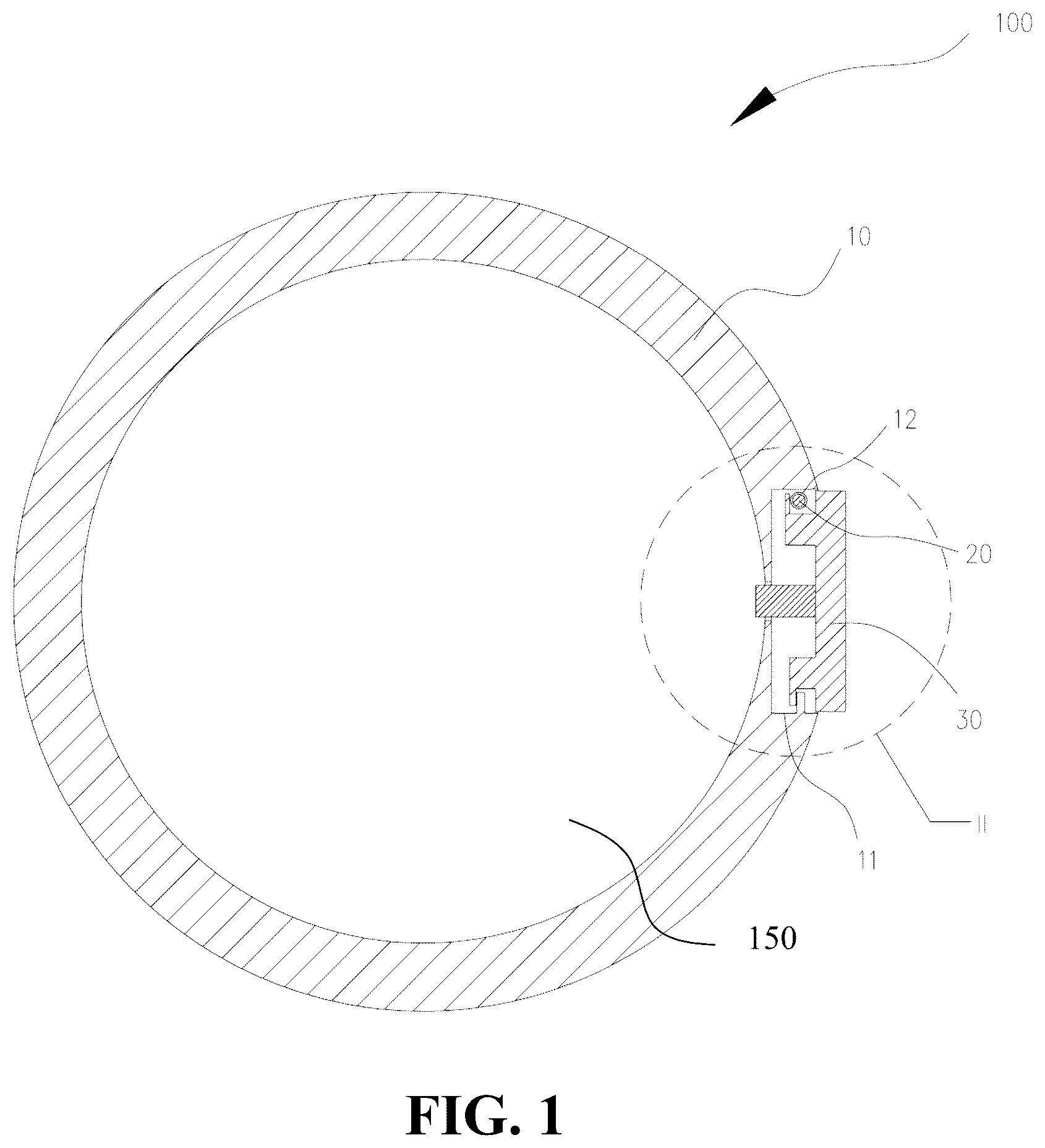 Patent US12112901 — Electronic device — Figure 1
