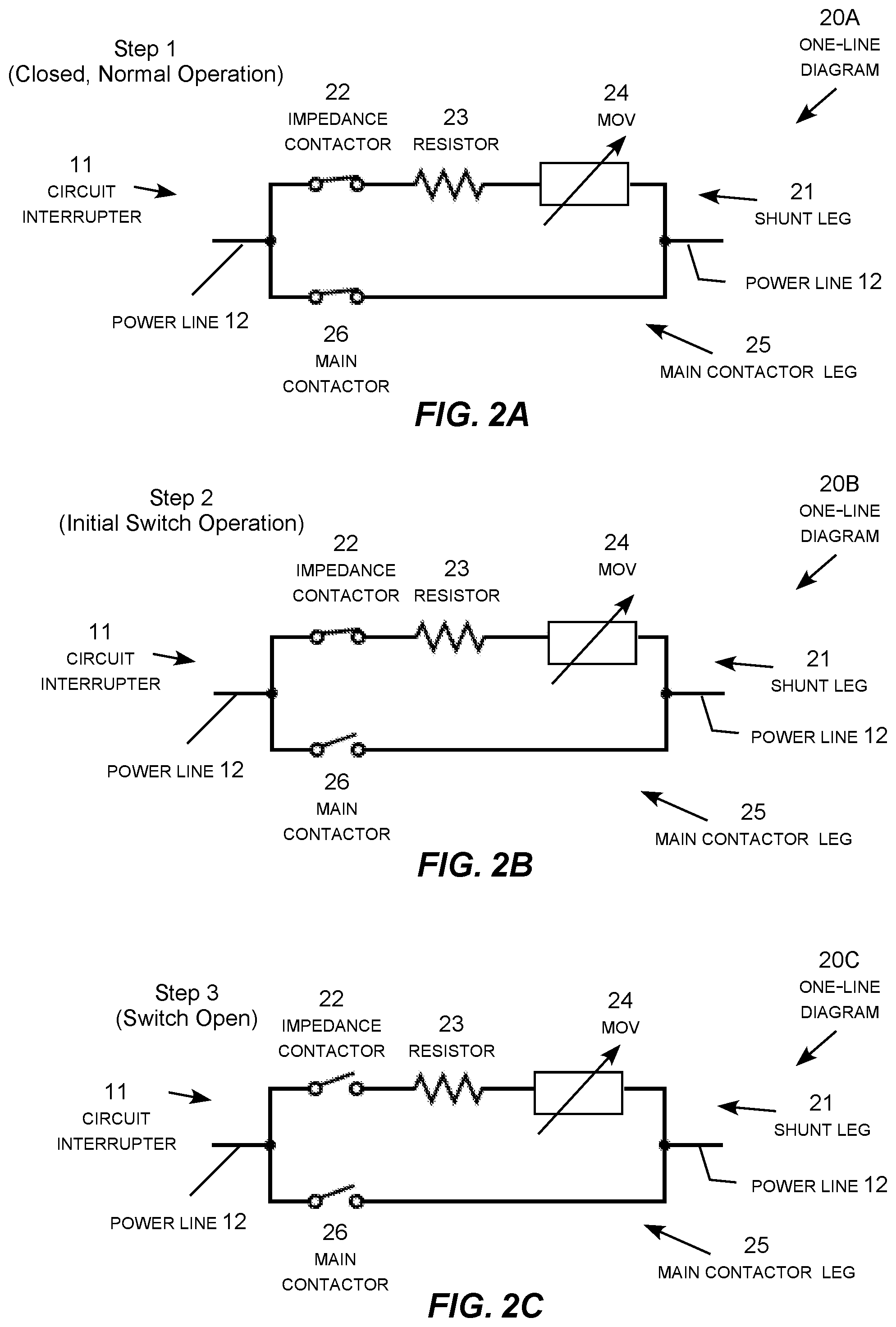 Patent US12112905 Figure 2 – Alternative gas current pause circuit interrupter
