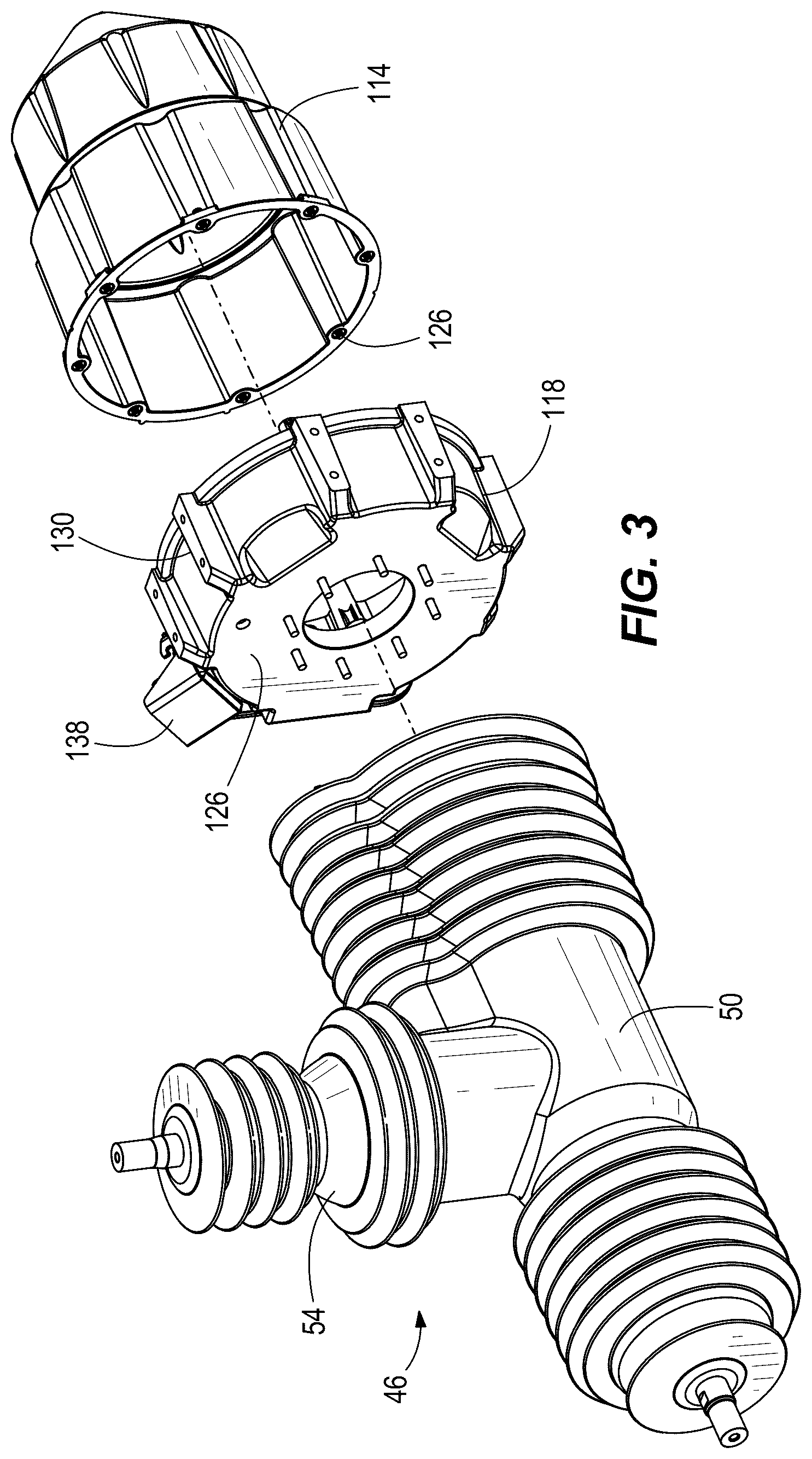 Patent US12112906 Figure 3 – Integrated switchgear assembly