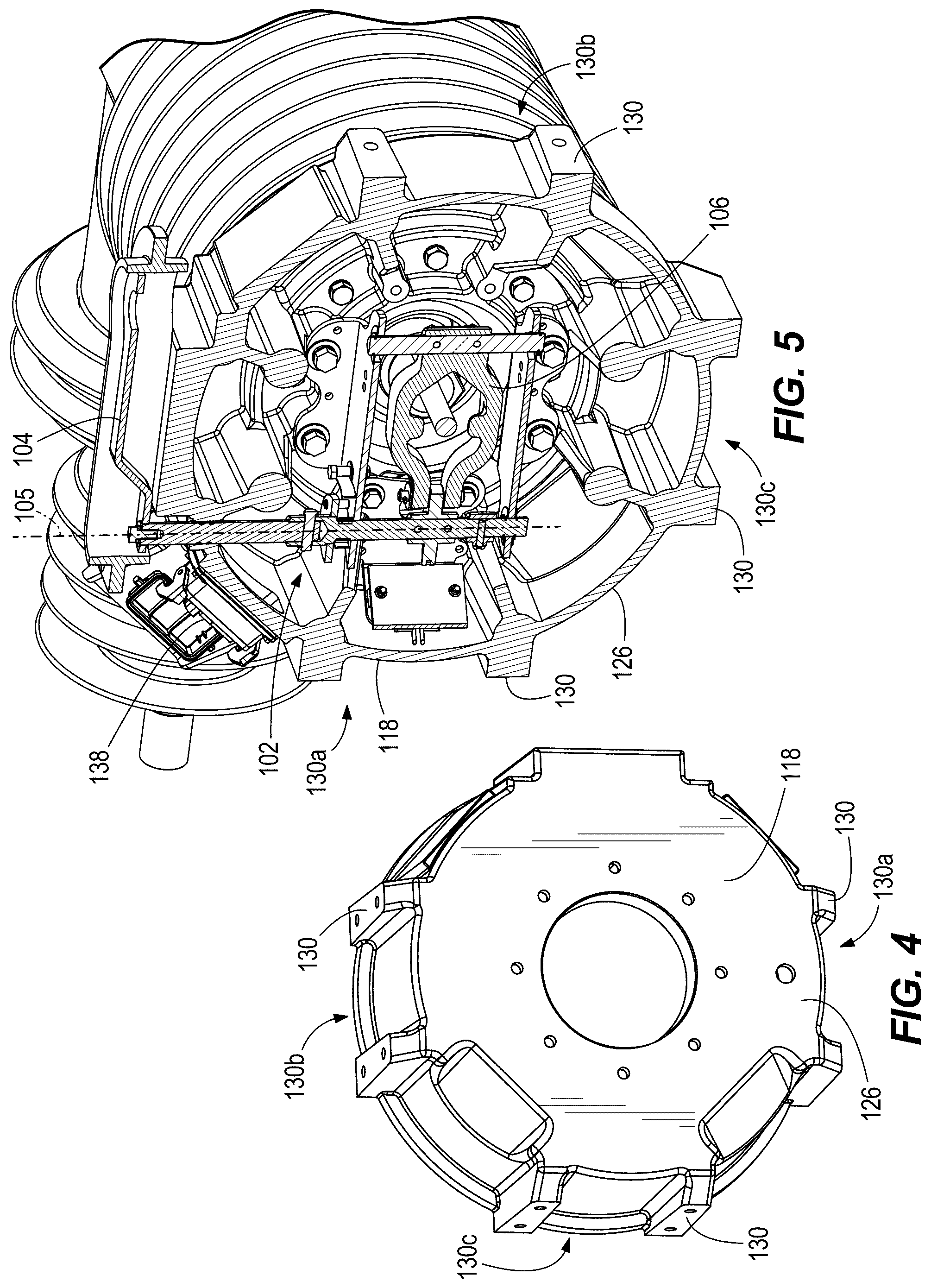 Patent US12112906 Figure 4 – Integrated switchgear assembly