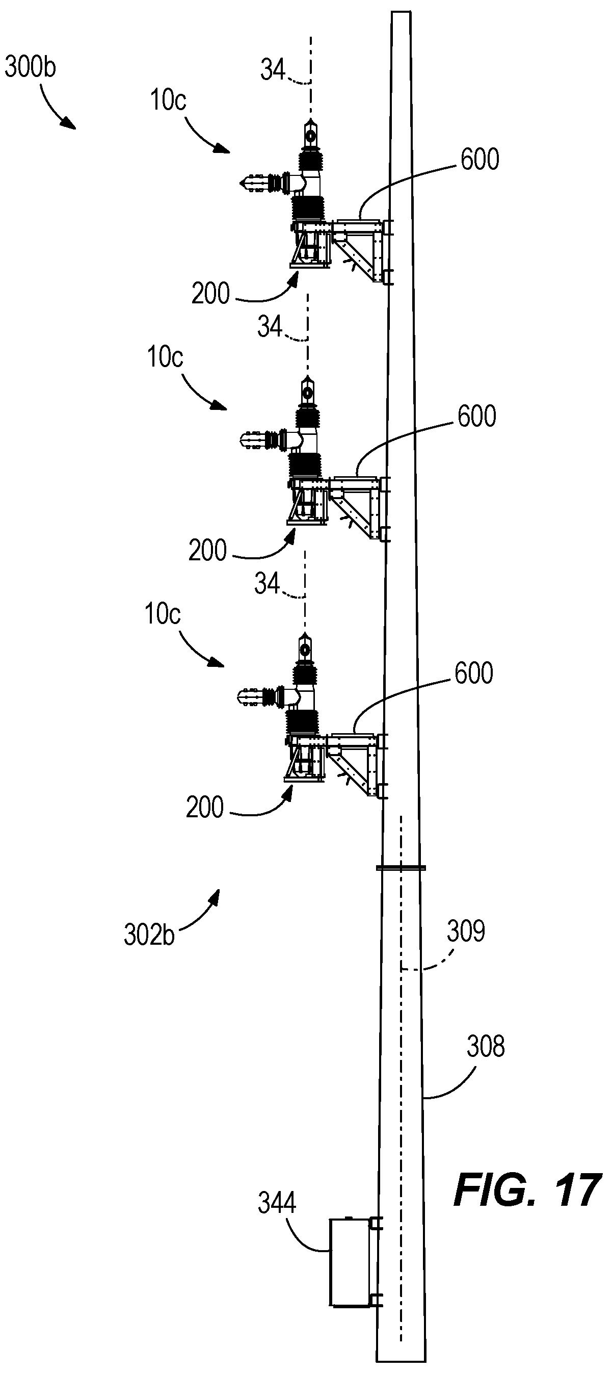 Patent US12112906 Figure 17 – Integrated switchgear assembly