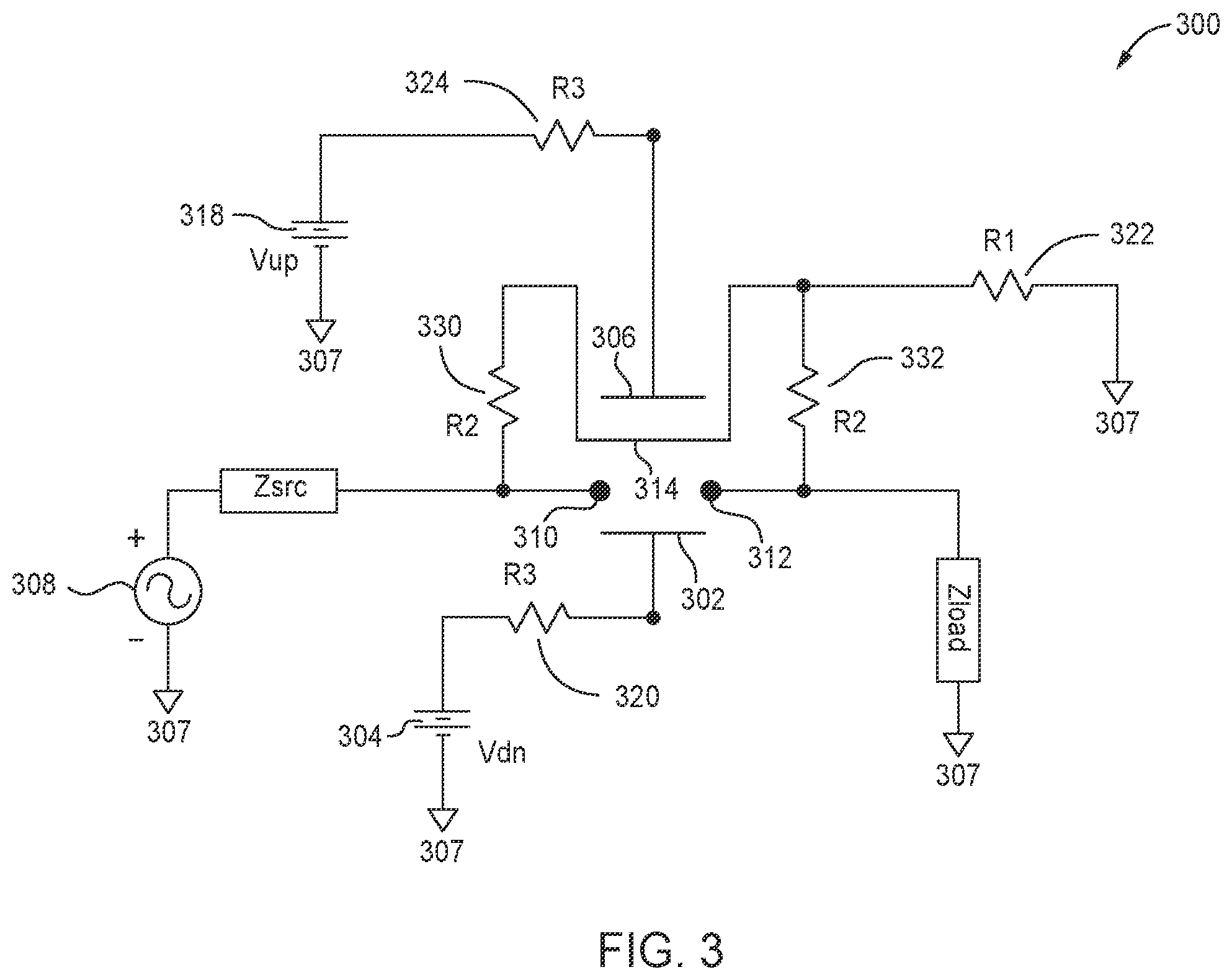 Patent US12112909 Figure 3 – MEMS relay architecture with frequency isolation