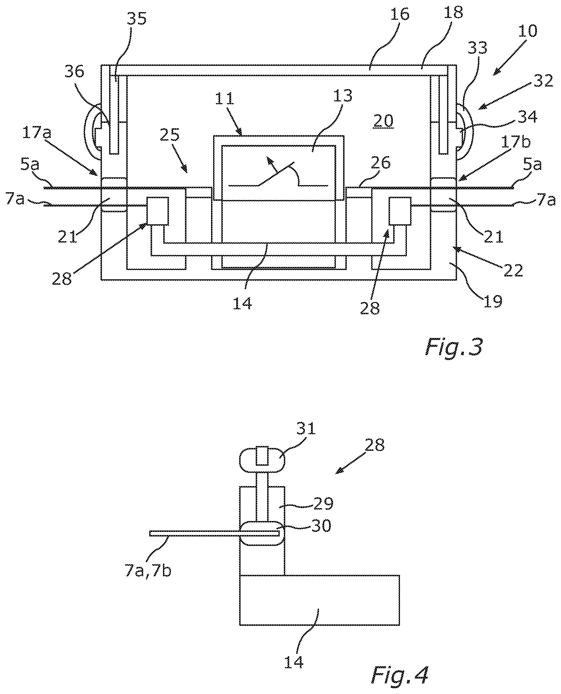 Patent US12112910 Figure 3 – Protective device for a high-voltage cable, high-voltage cable, high-voltage on-board power supply and motor vehicle