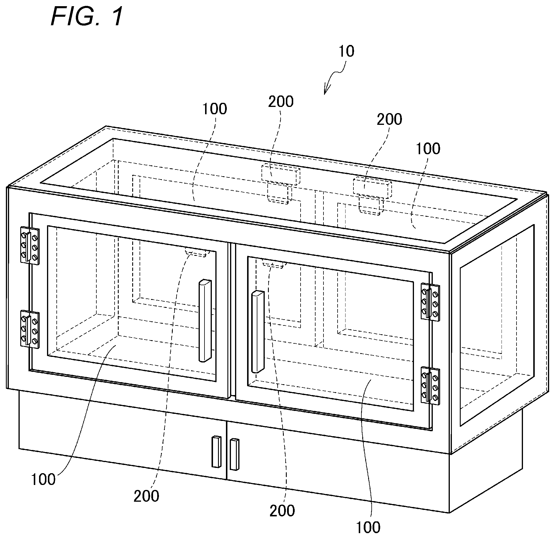 Patent US12112912 — Safety switch and apparatus with door — Figure 1