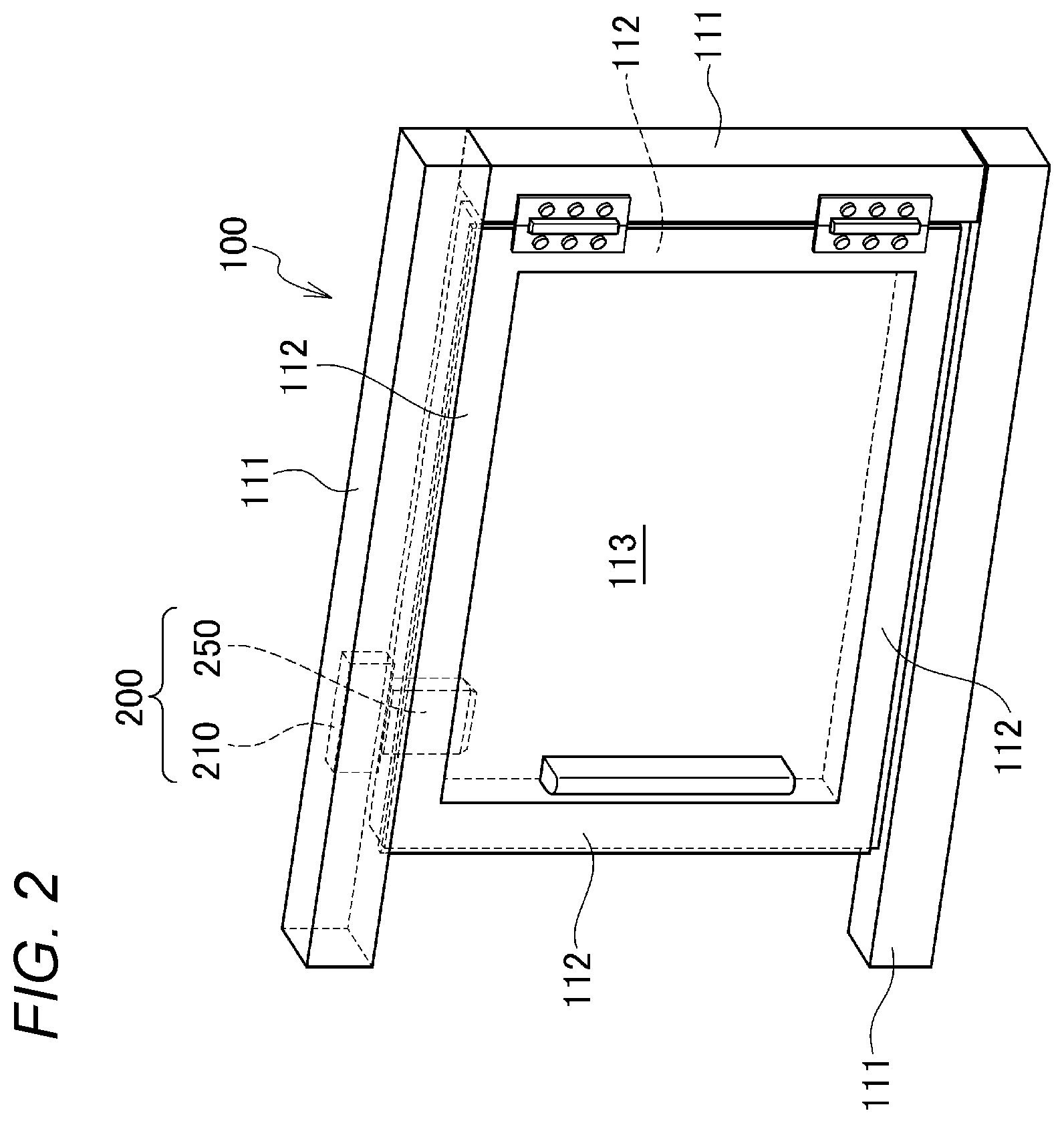 Patent US12112912 Figure 2 – Safety switch and apparatus with door