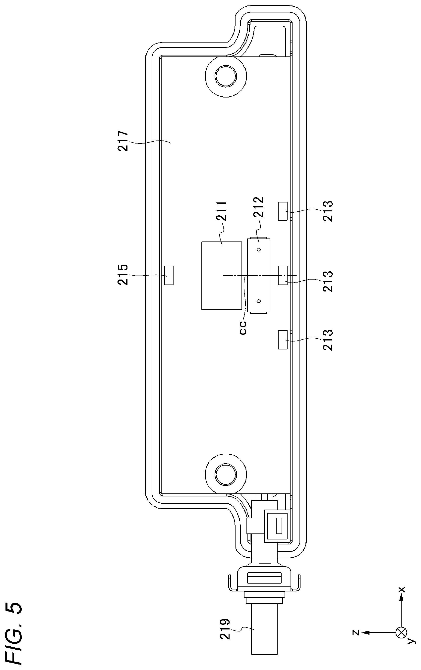 Patent US12112912 Figure 5 – Safety switch and apparatus with door
