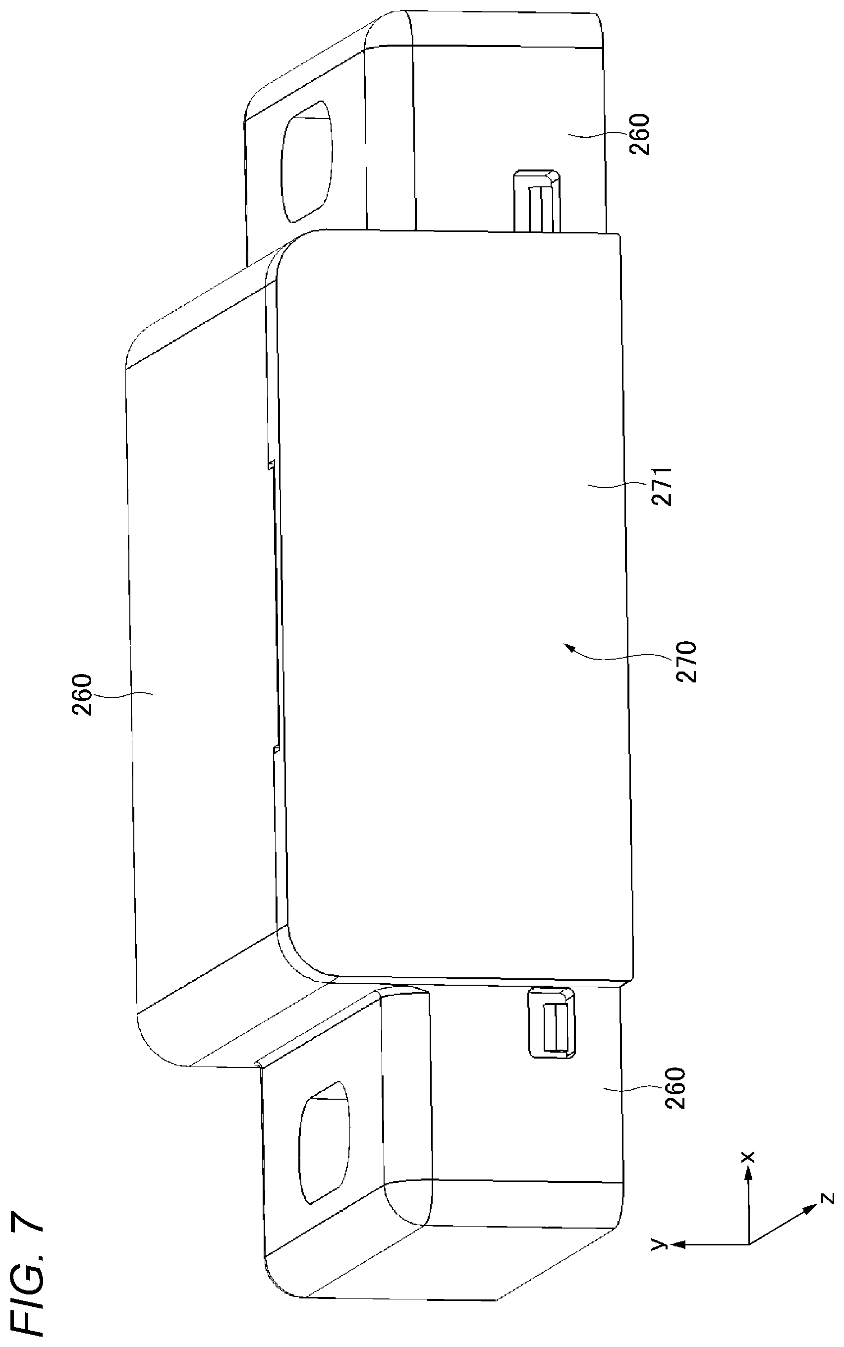 Patent US12112912 Figure 7 – Safety switch and apparatus with door