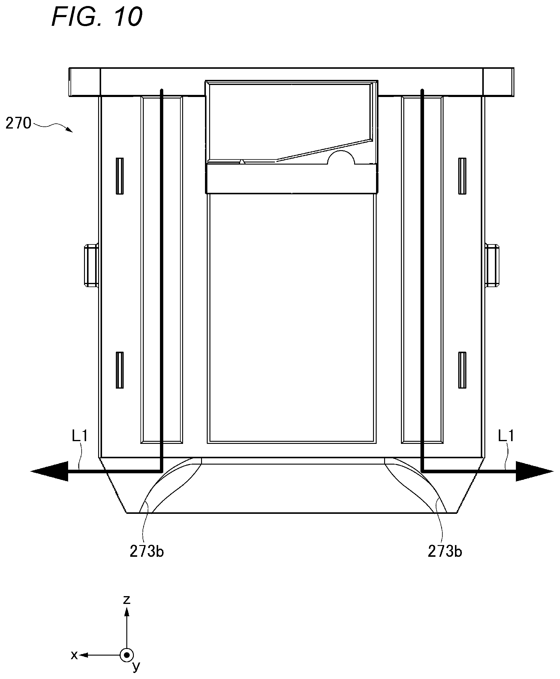 Patent US12112912 Figure 10 – Safety switch and apparatus with door