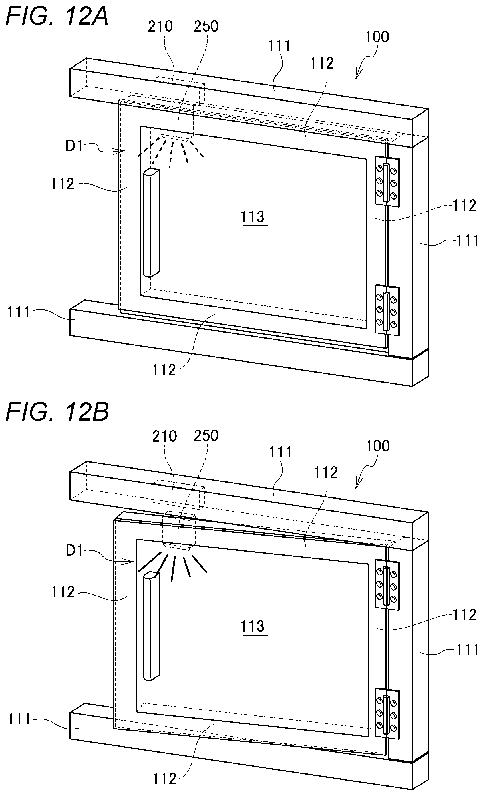 Patent US12112912 Figure 12 – Safety switch and apparatus with door