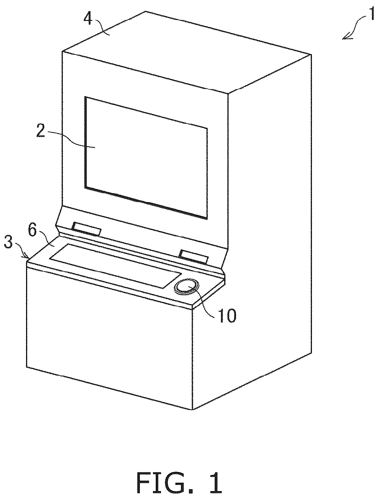 Patent US12112913 Figure 1 – Push button device