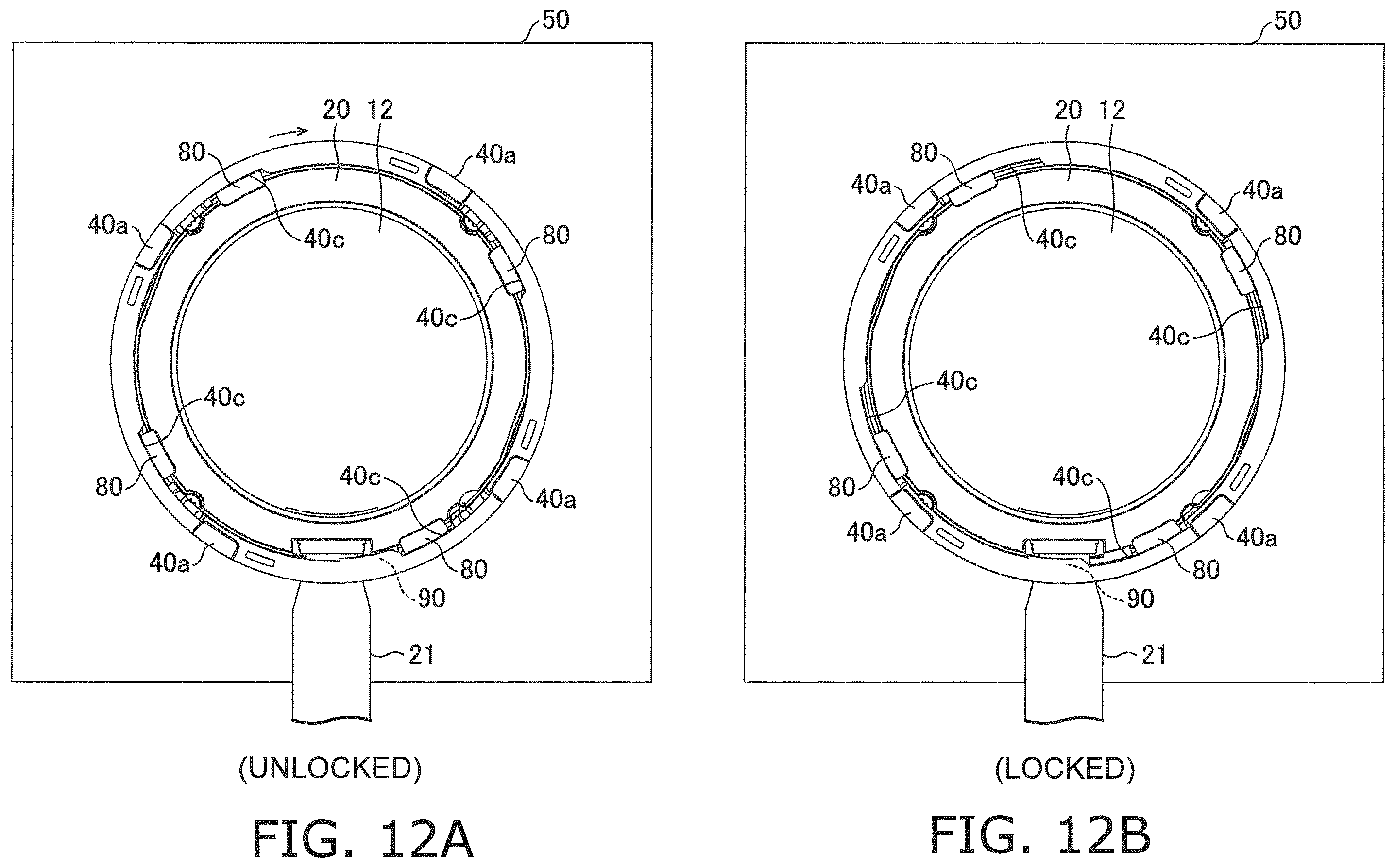 Patent US12112913 Figure 12 – Push button device
