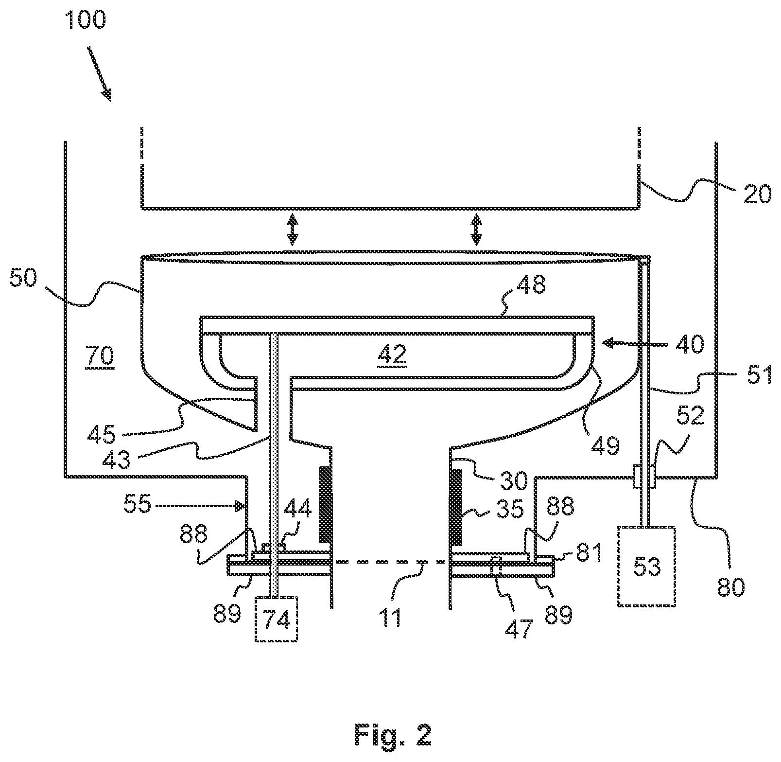 Patent US12112927 Figure 2 – Substrate processing apparatus and method