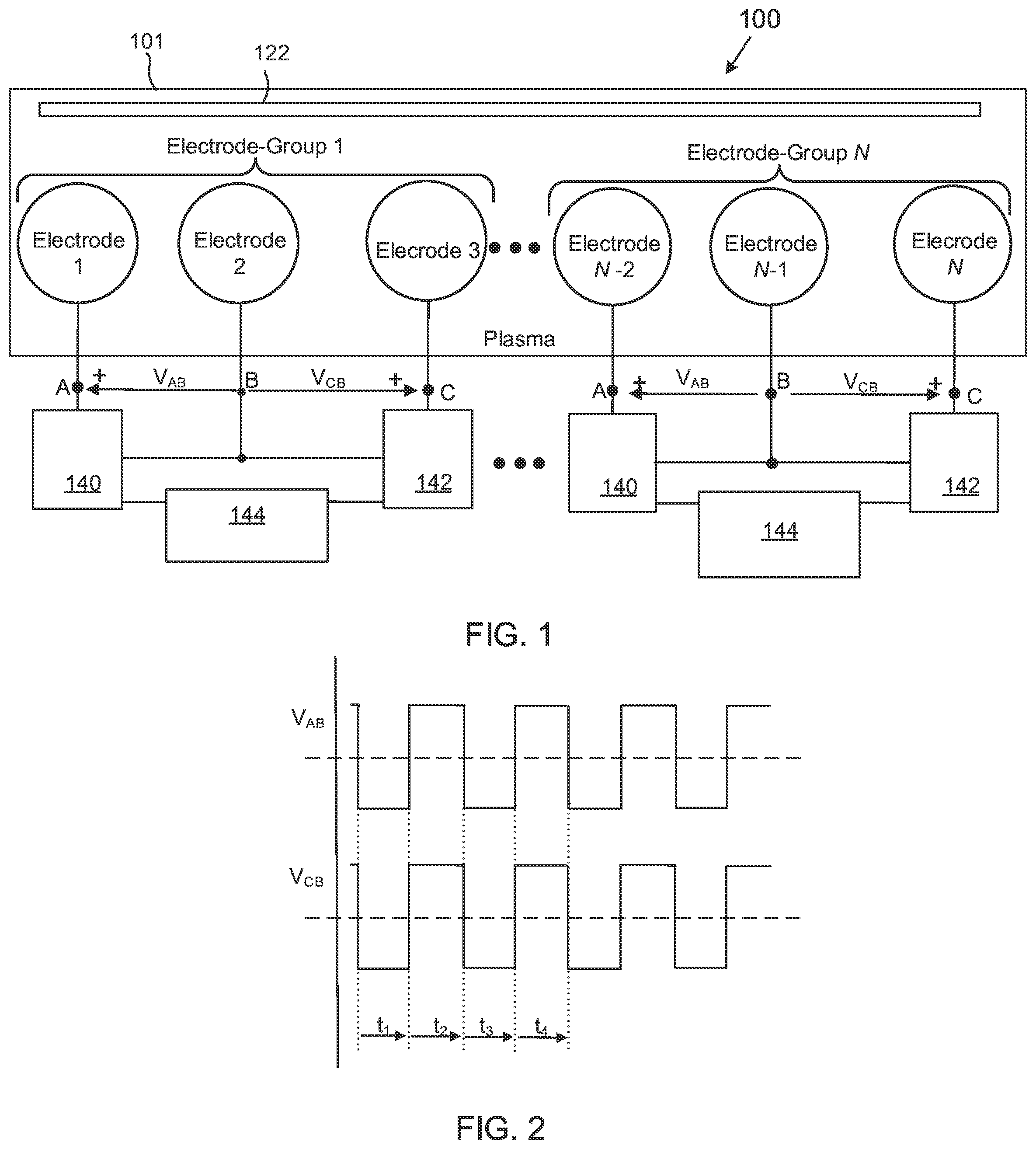 Patent US12112931 — Dual reverse pulse sputtering system — Figure 1