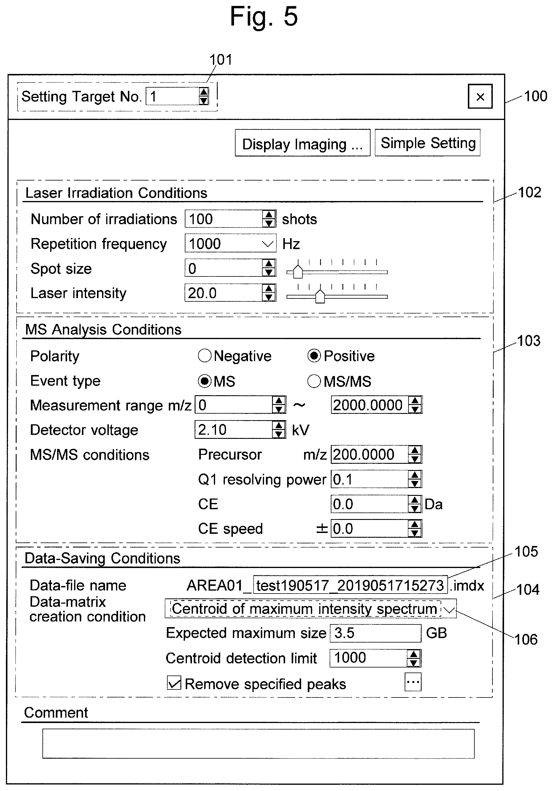 Patent US12112933 Figure 3 – Imaging mass spectrometer