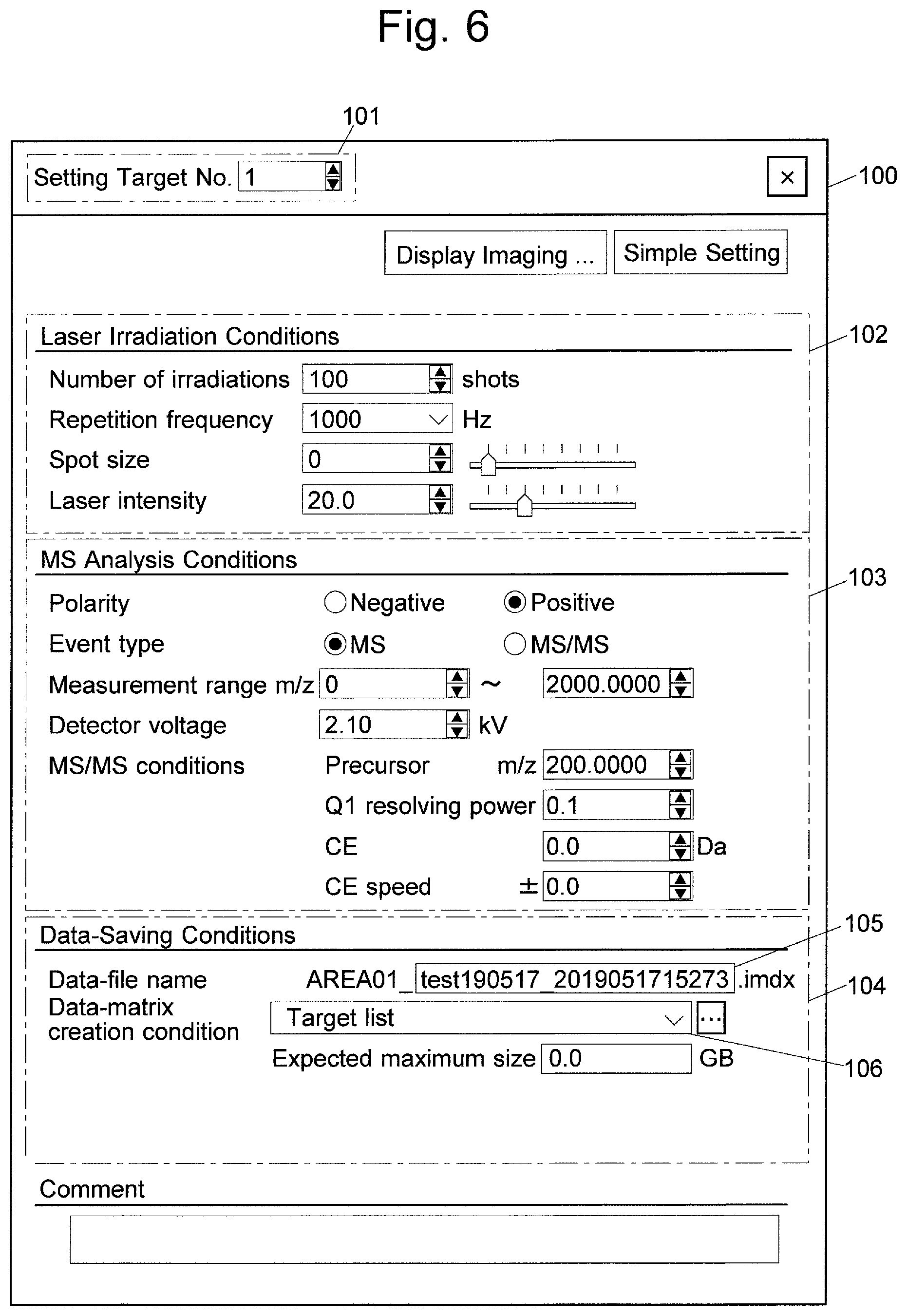 Patent US12112933 Figure 4 – Imaging mass spectrometer