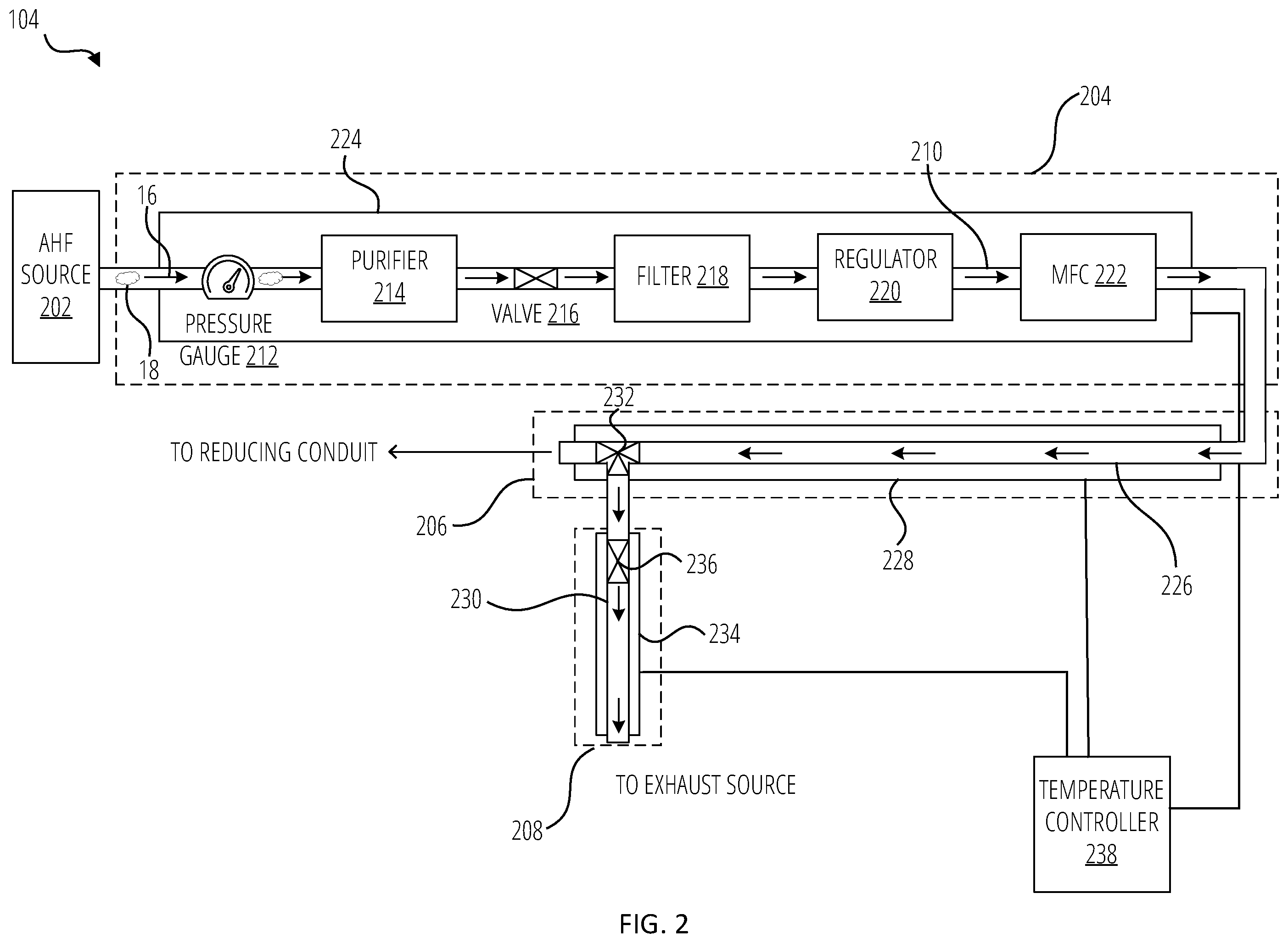 Patent US12112938 Figure 2 – Semiconductor processing preclean methods and apparatus