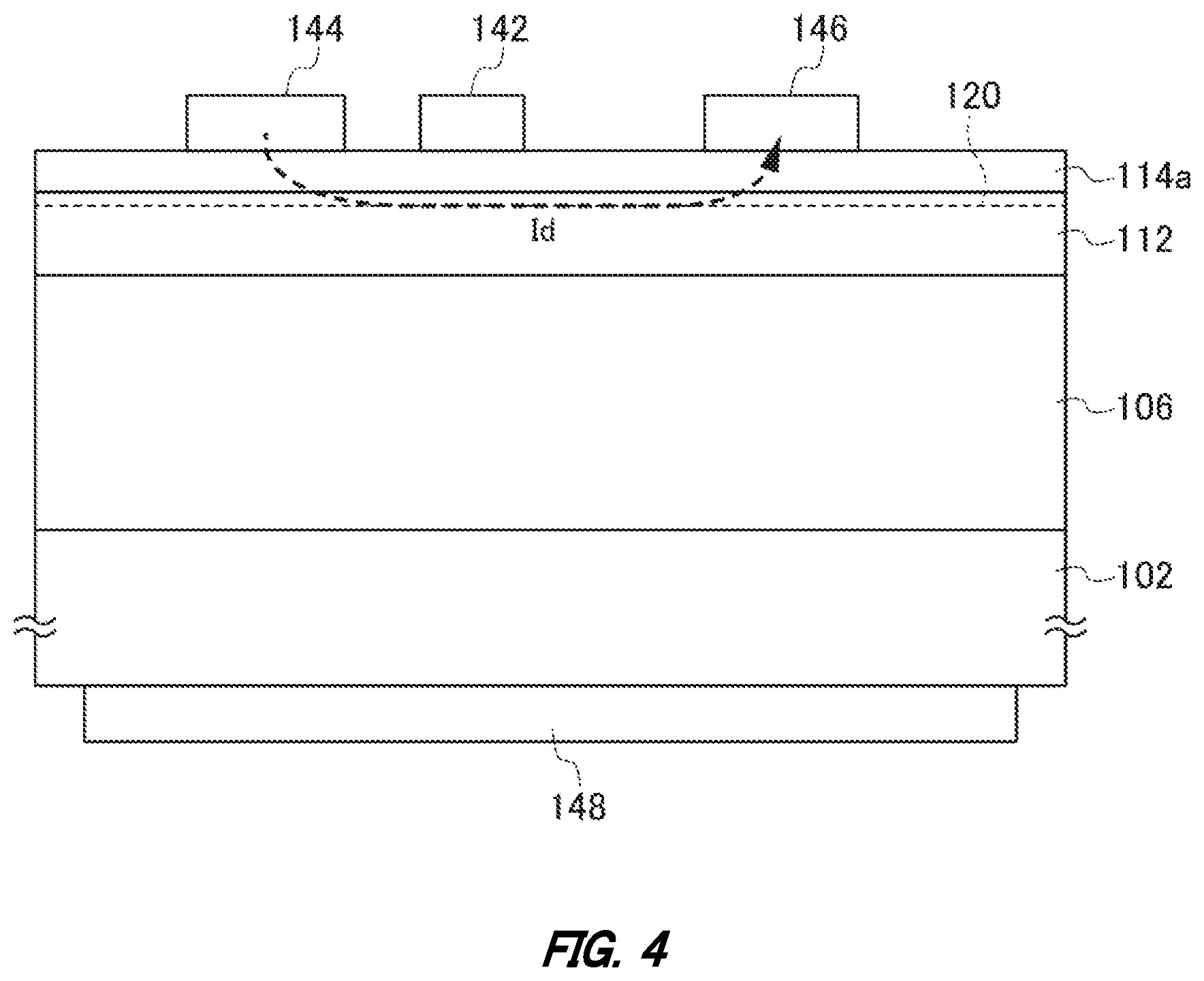 Patent US12112945 Figure 4 – Semiconductor wafer, electronic device, method of performing inspection on semiconductor wafer, and method of manufacturing electronic device