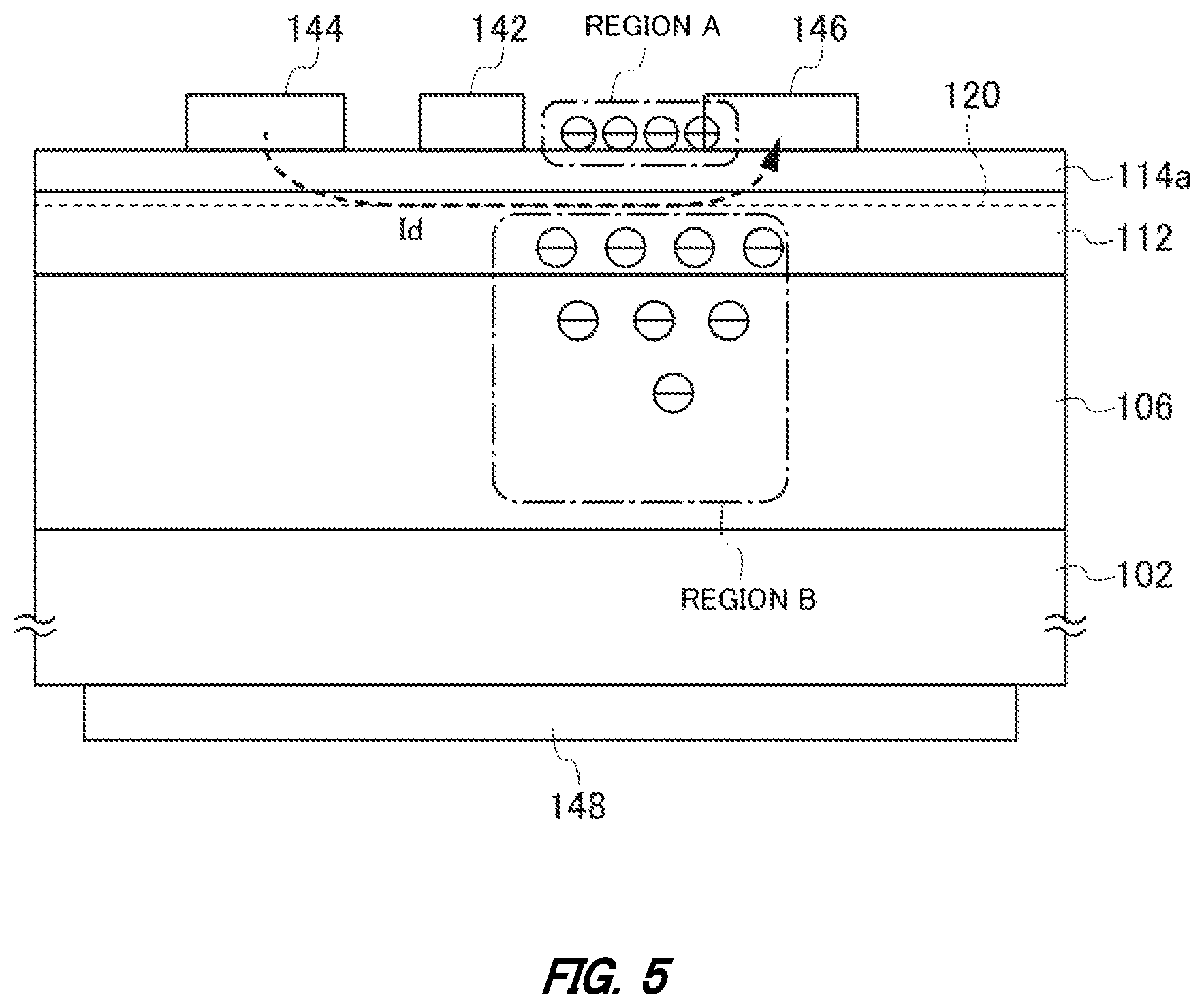 Patent US12112945 Figure 5 – Semiconductor wafer, electronic device, method of performing inspection on semiconductor wafer, and method of manufacturing electronic device