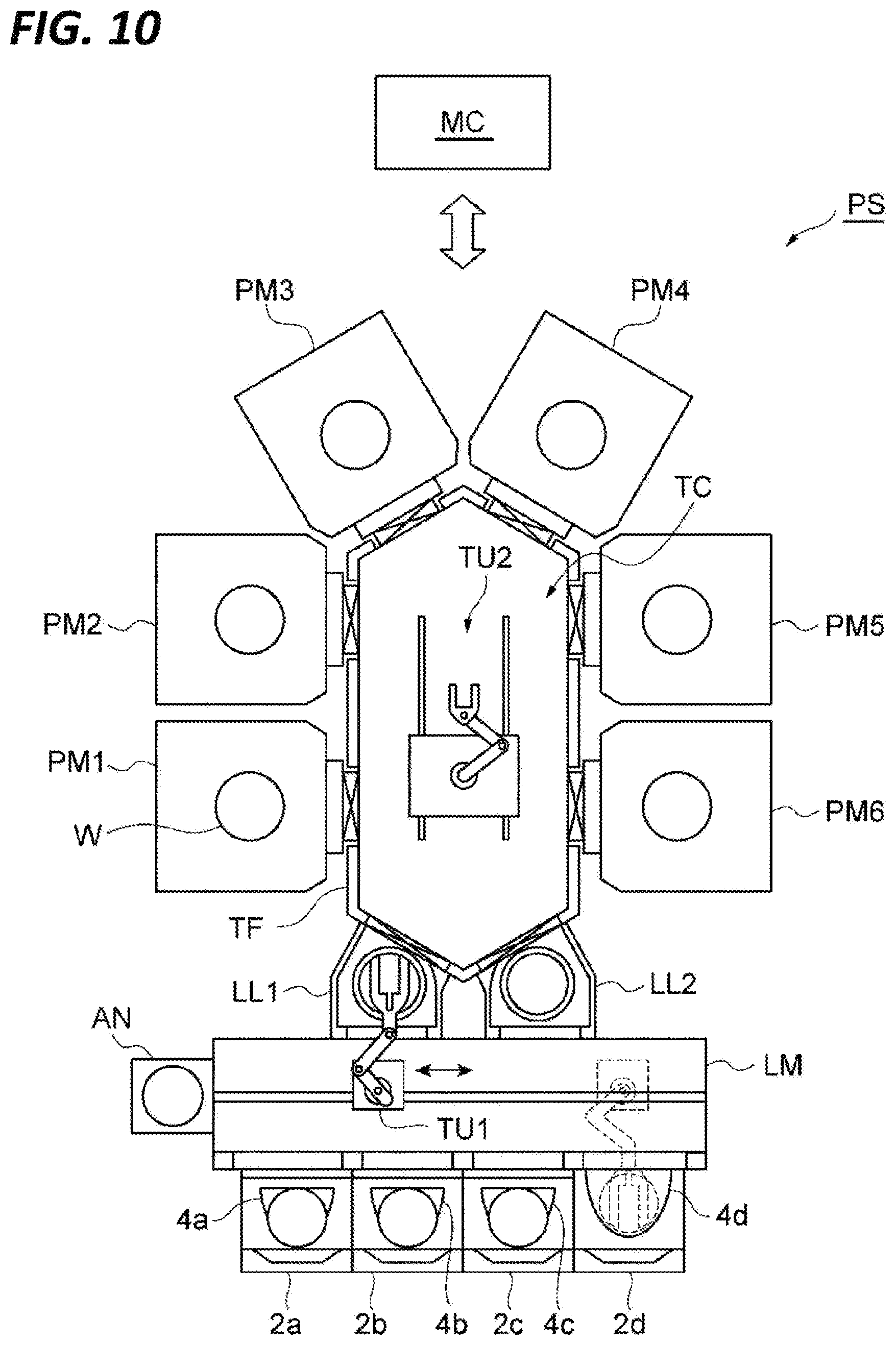 Patent US12112954 Figure 10 – Etching method, substrate processing apparatus, and substrate processing system
