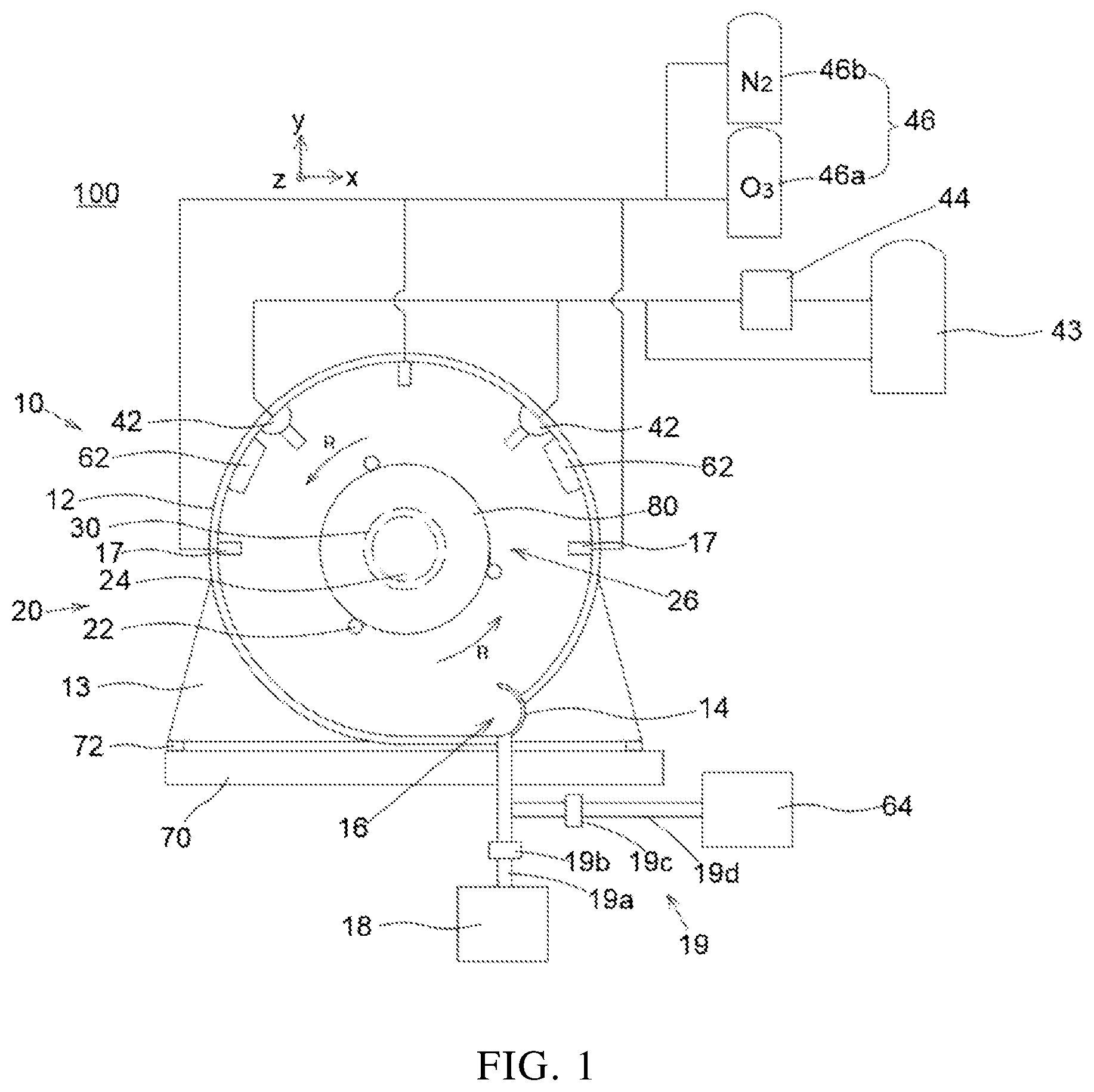 Patent US12112958 Figure 1 – Wafer processing system