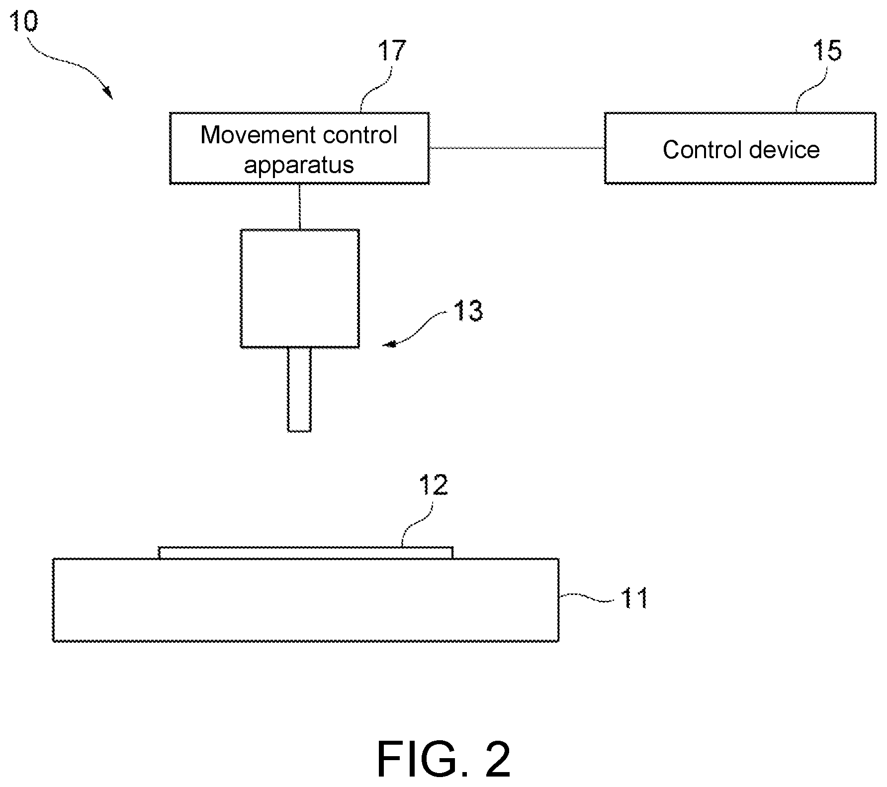 Patent US12112962 Figure 2 – Arrangement apparatus and arrangement method