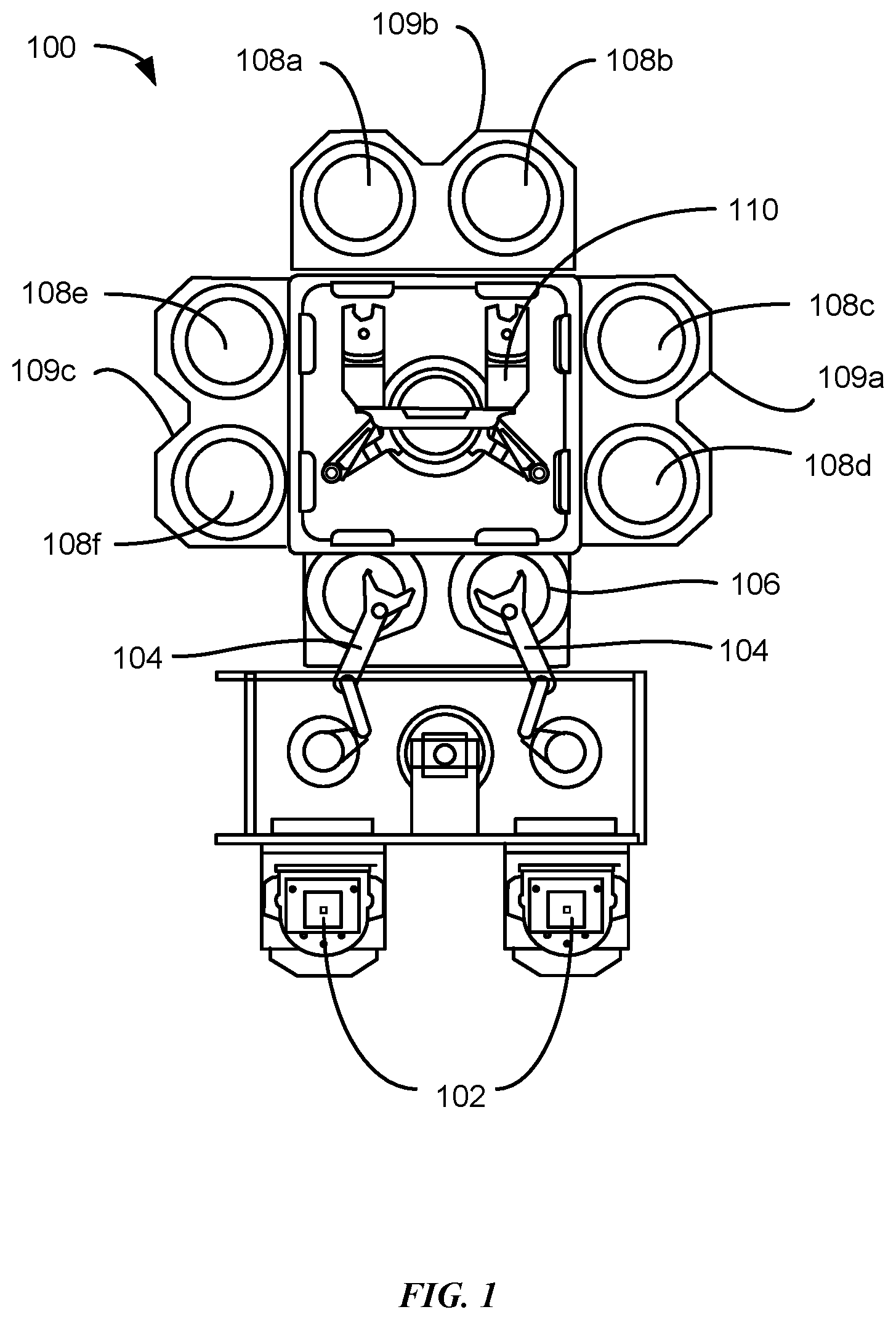 Patent US12112971 Figure 1 – Multi-zone semiconductor substrate supports