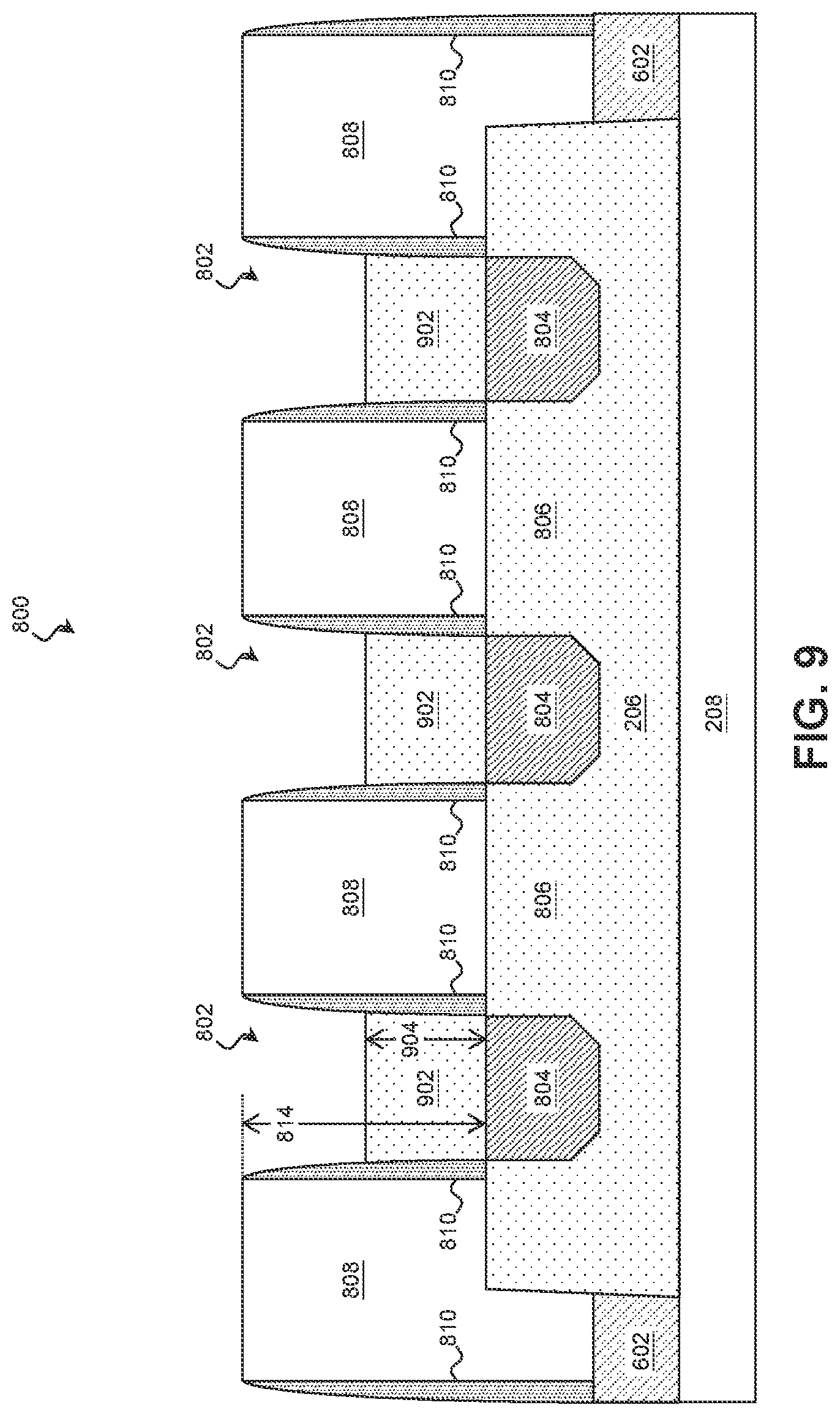 Patent US12112974 Figure 9 – Integrated circuit isolation feature and method of forming the same