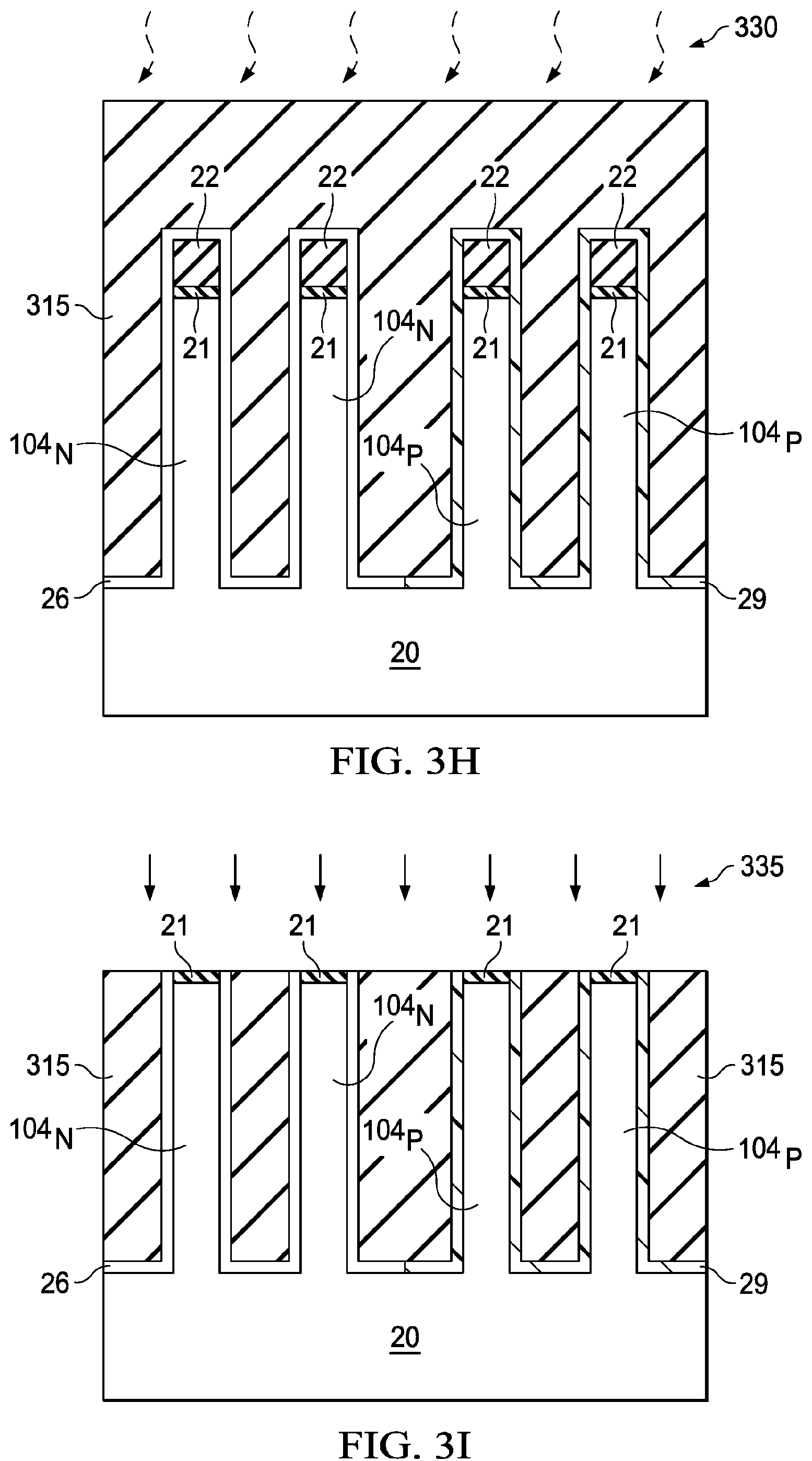 Patent US12112975 Figure 7 – Mechanism for finFET well doping