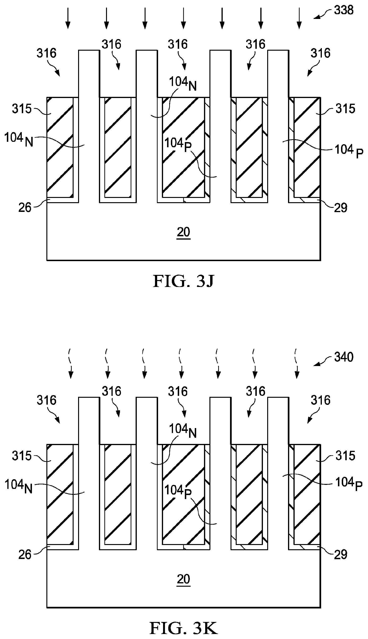 Patent US12112975 Figure 8 – Mechanism for finFET well doping