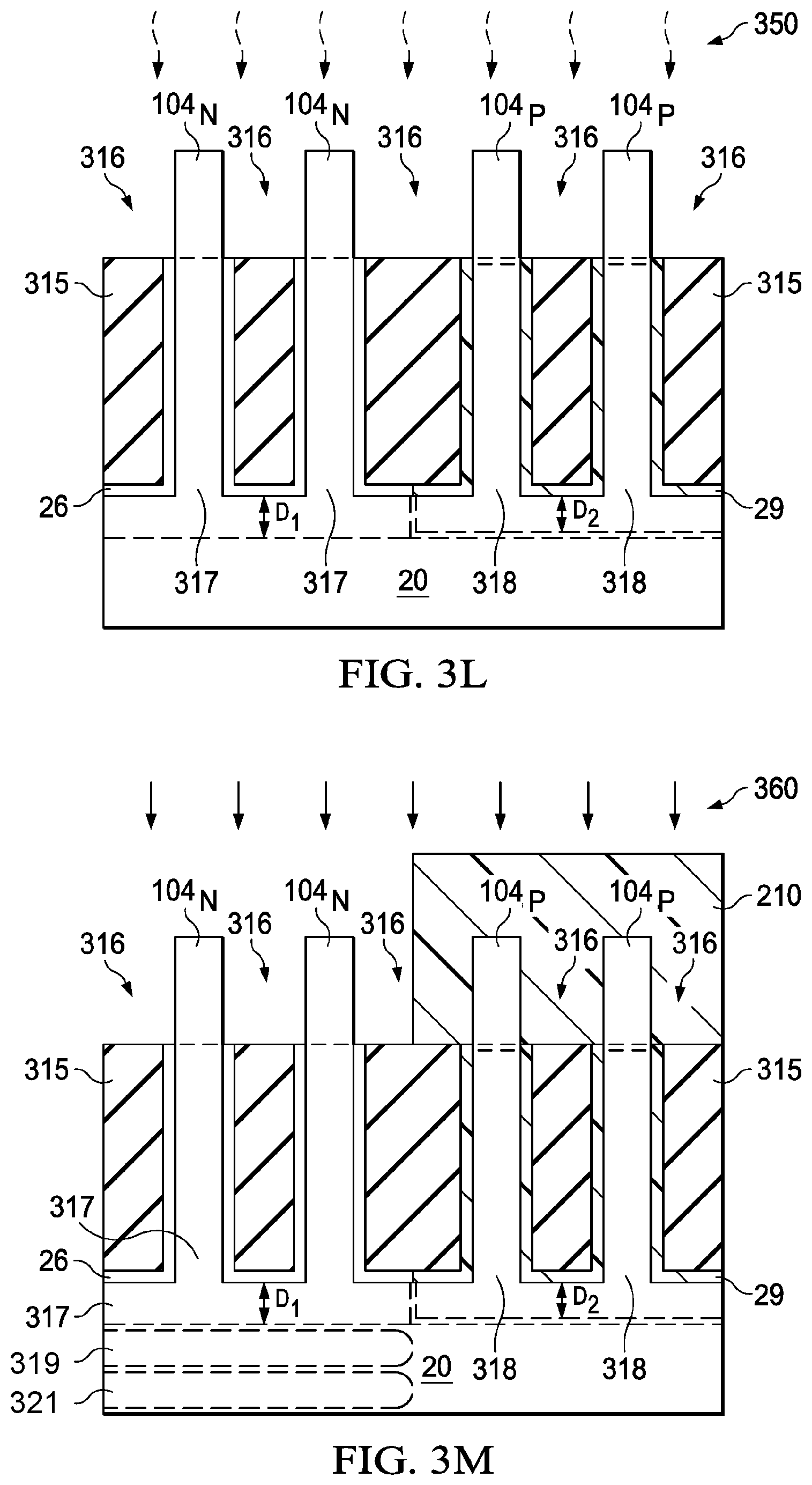 Patent US12112975 Figure 9 – Mechanism for finFET well doping