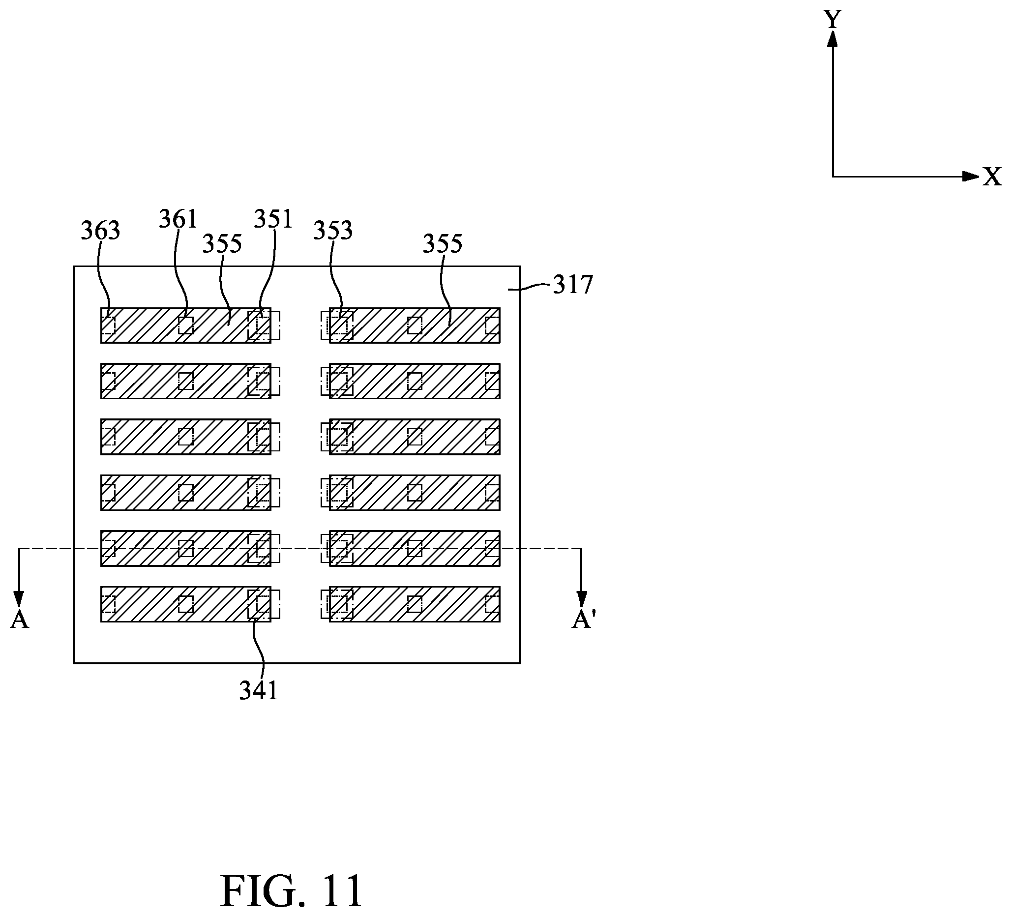 Patent US12112978 Figure 11 – Method for fabricating semiconductor device with redistribution plugs