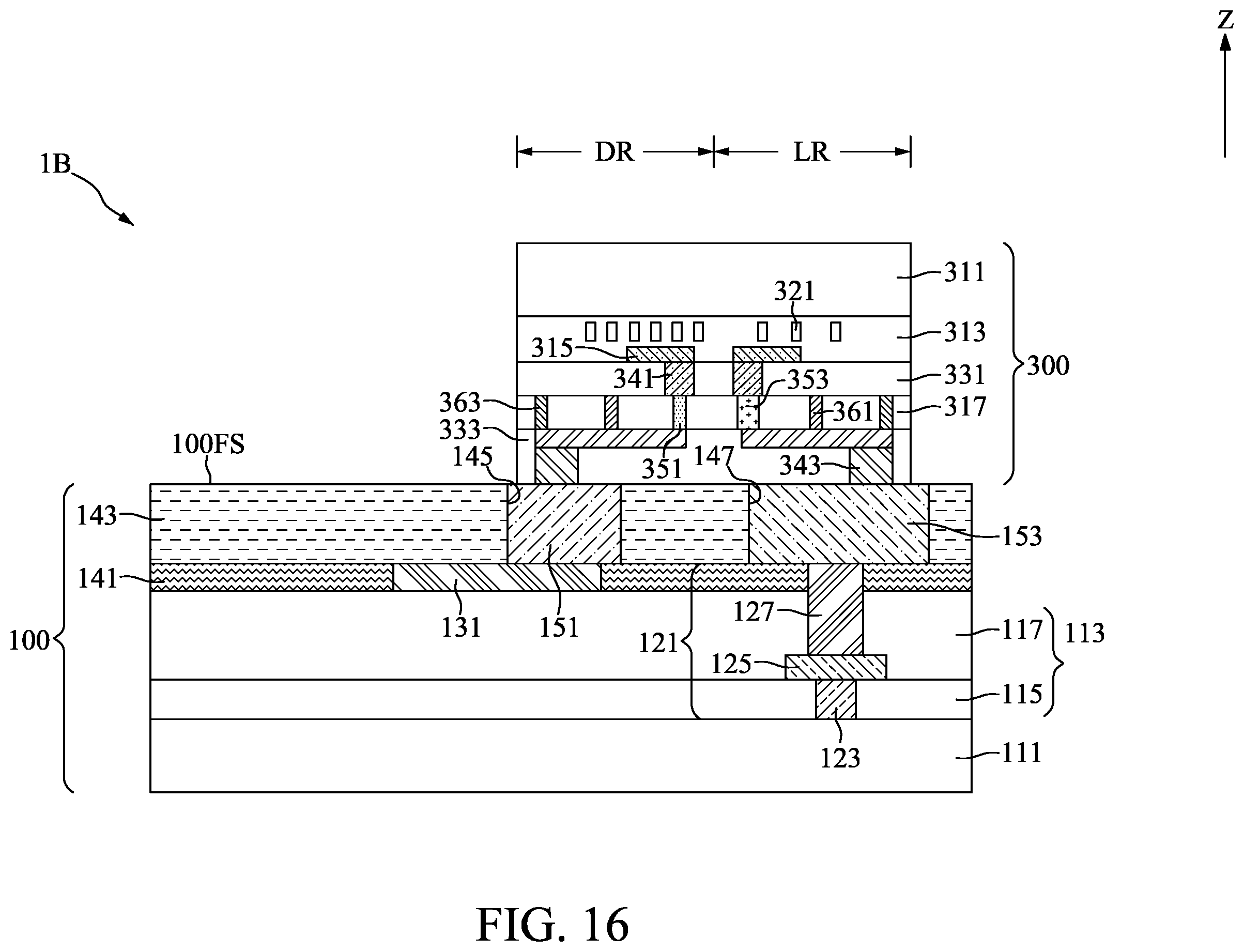 Patent US12112978 Figure 16 – Method for fabricating semiconductor device with redistribution plugs