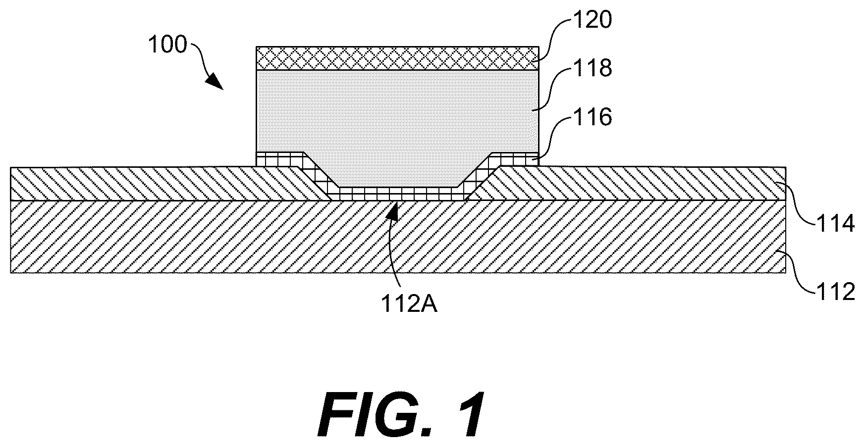 Patent US12112983 Figure 1 – Atomic layer deposition of barrier metal layer for electrode of gallium nitride material device