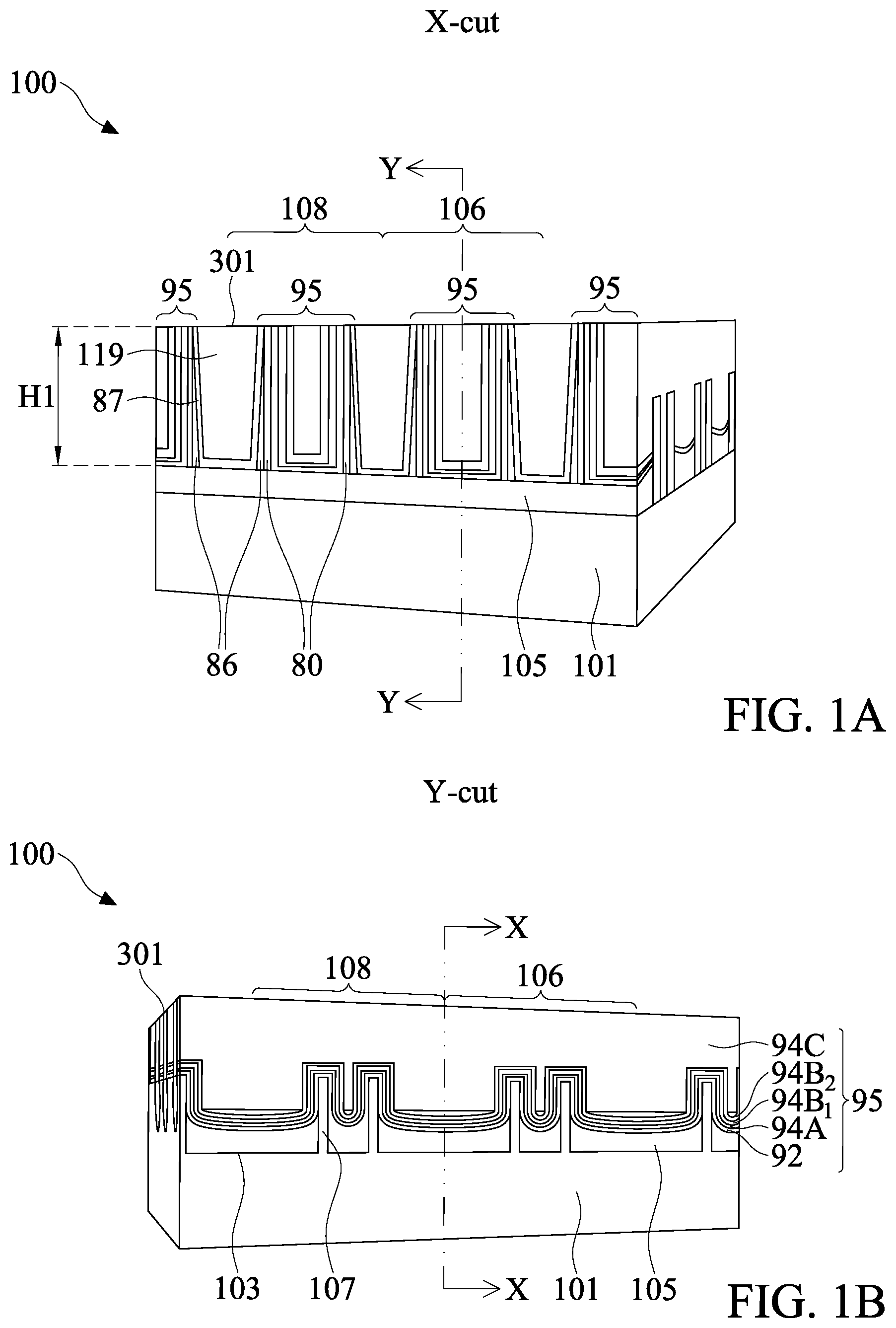 Patent US12112990 Figure 1 – Semiconductor device with cut metal gate and method of manufacture