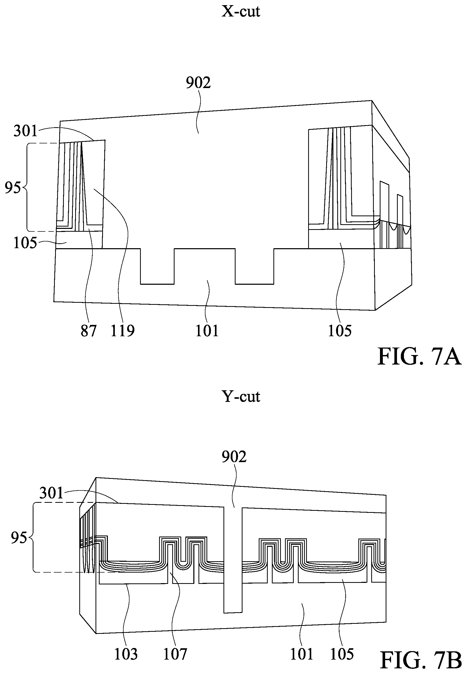 Patent US12112990 Figure 8 – Semiconductor device with cut metal gate and method of manufacture