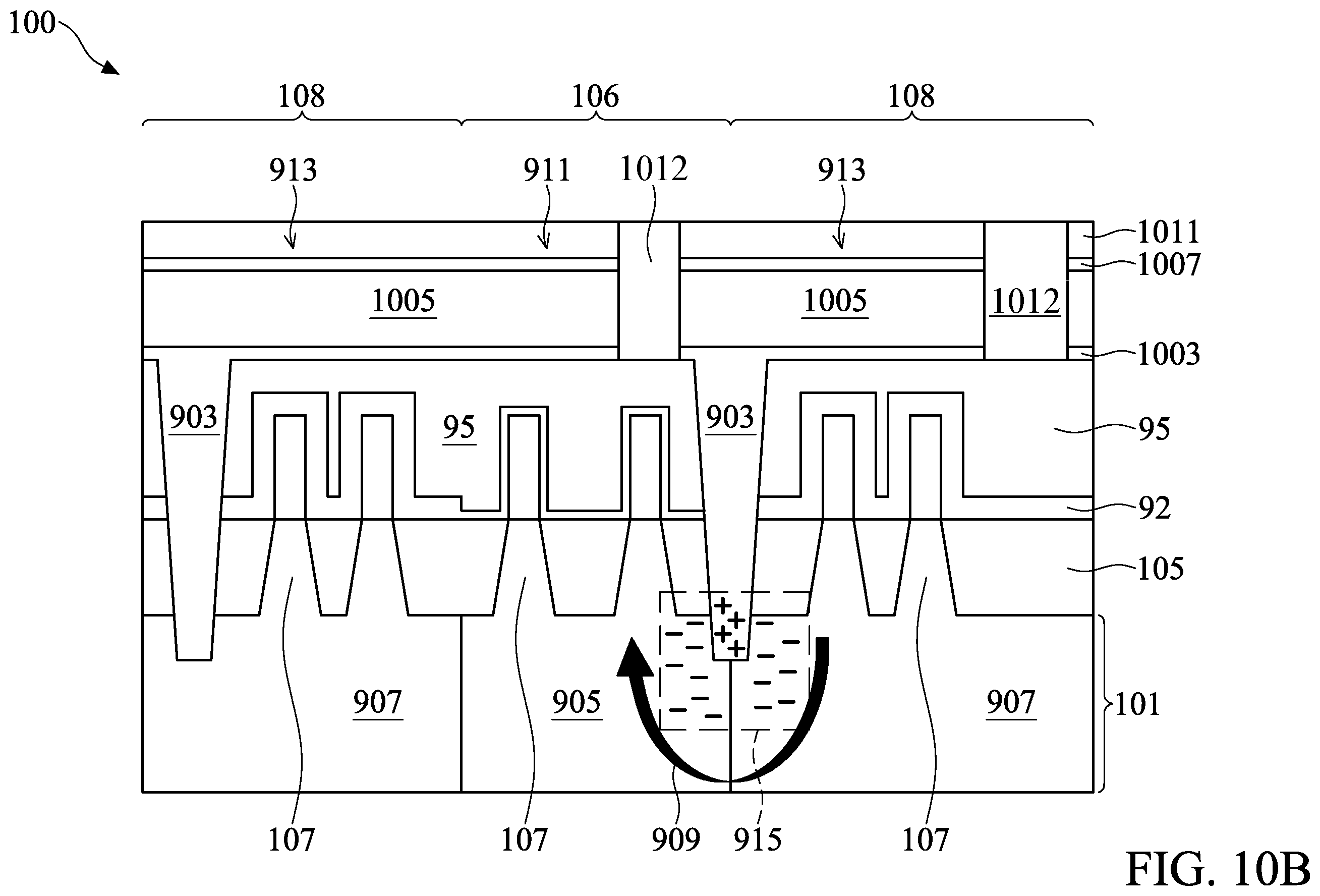 Patent US12112990 Figure 12 – Semiconductor device with cut metal gate and method of manufacture