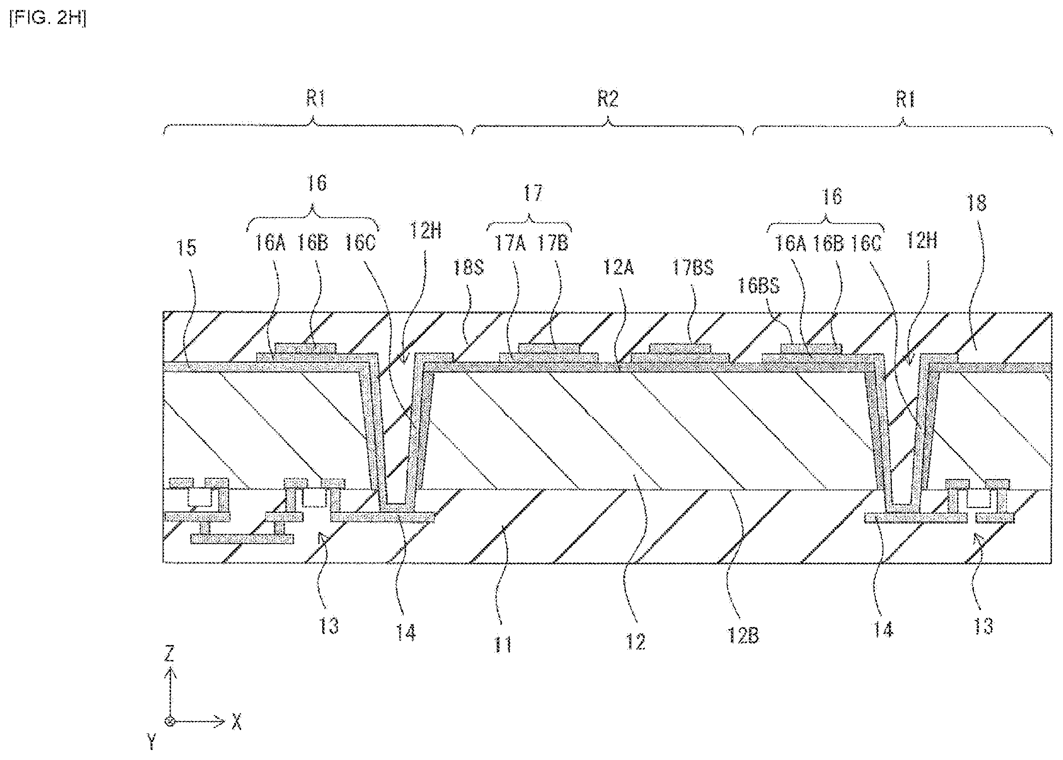 Patent US12112996 Figure 10 – Semiconductor device, imaging unit, and electronic apparatus