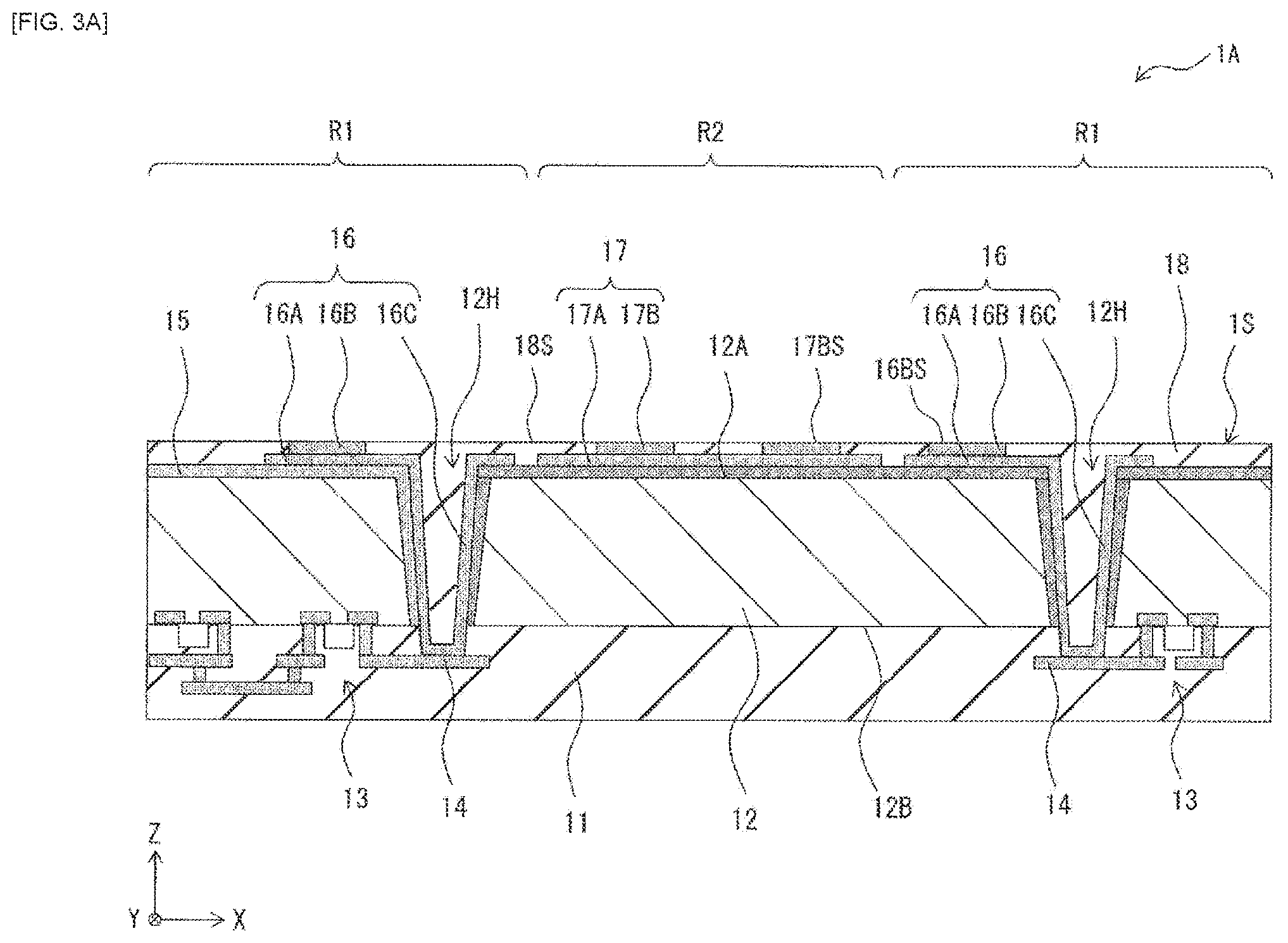 Patent US12112996 Figure 11 – Semiconductor device, imaging unit, and electronic apparatus