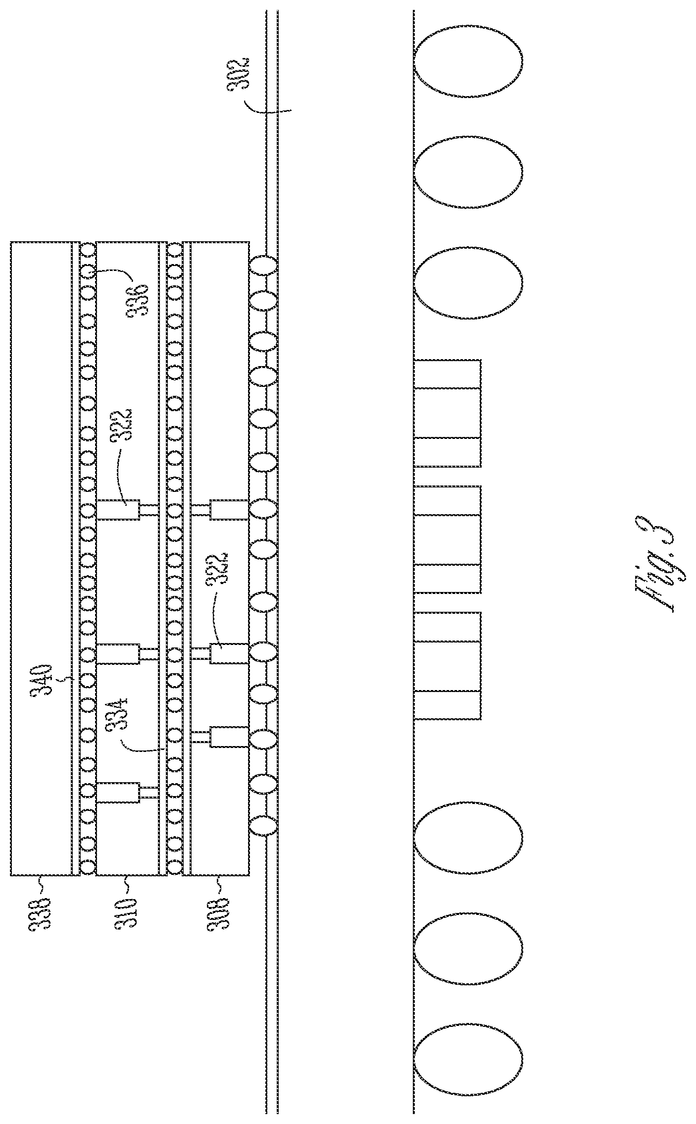 Patent US12112997 Figure 4 – Micro through-silicon via for transistor density scaling