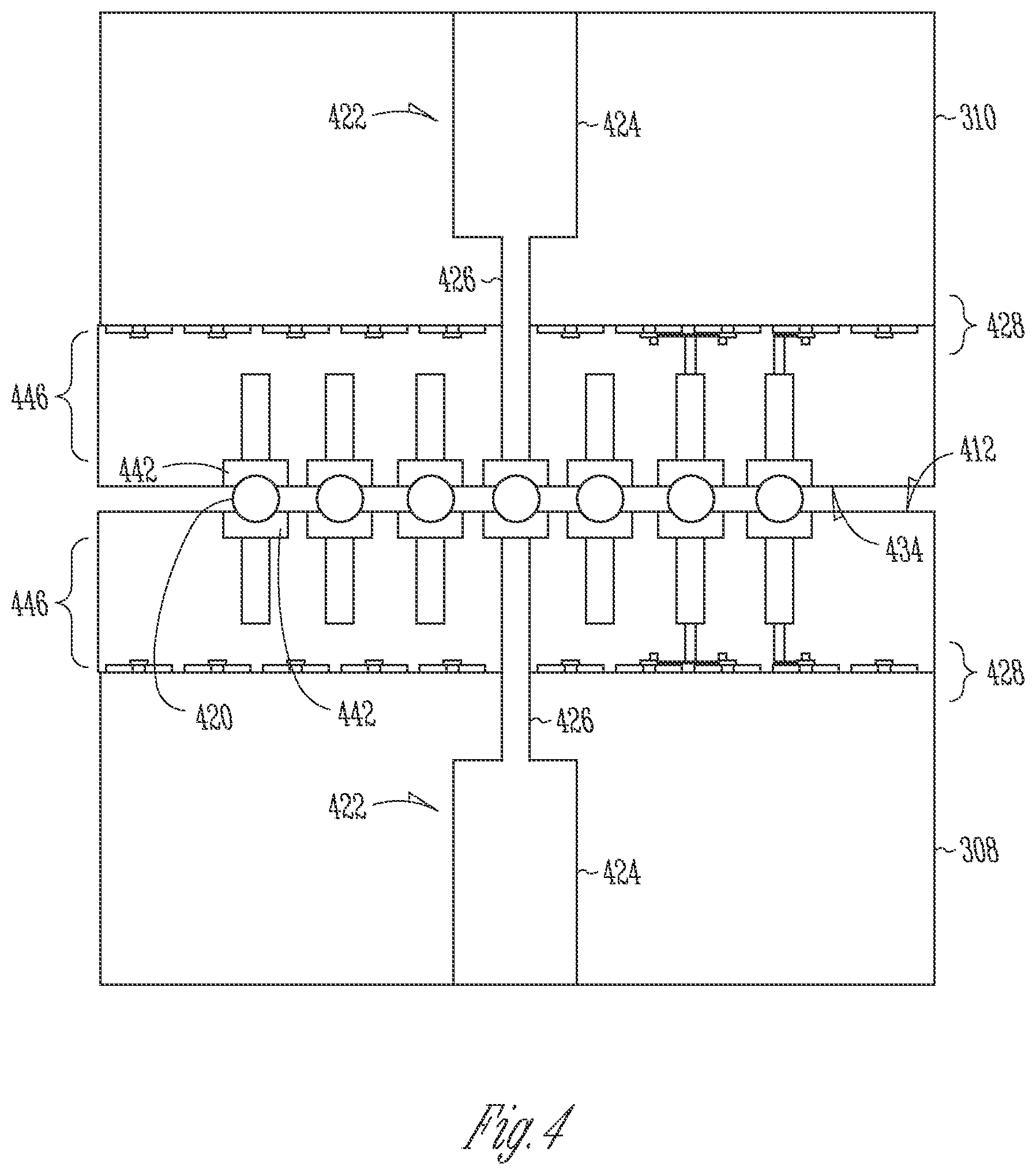 Patent US12112997 Figure 5 – Micro through-silicon via for transistor density scaling