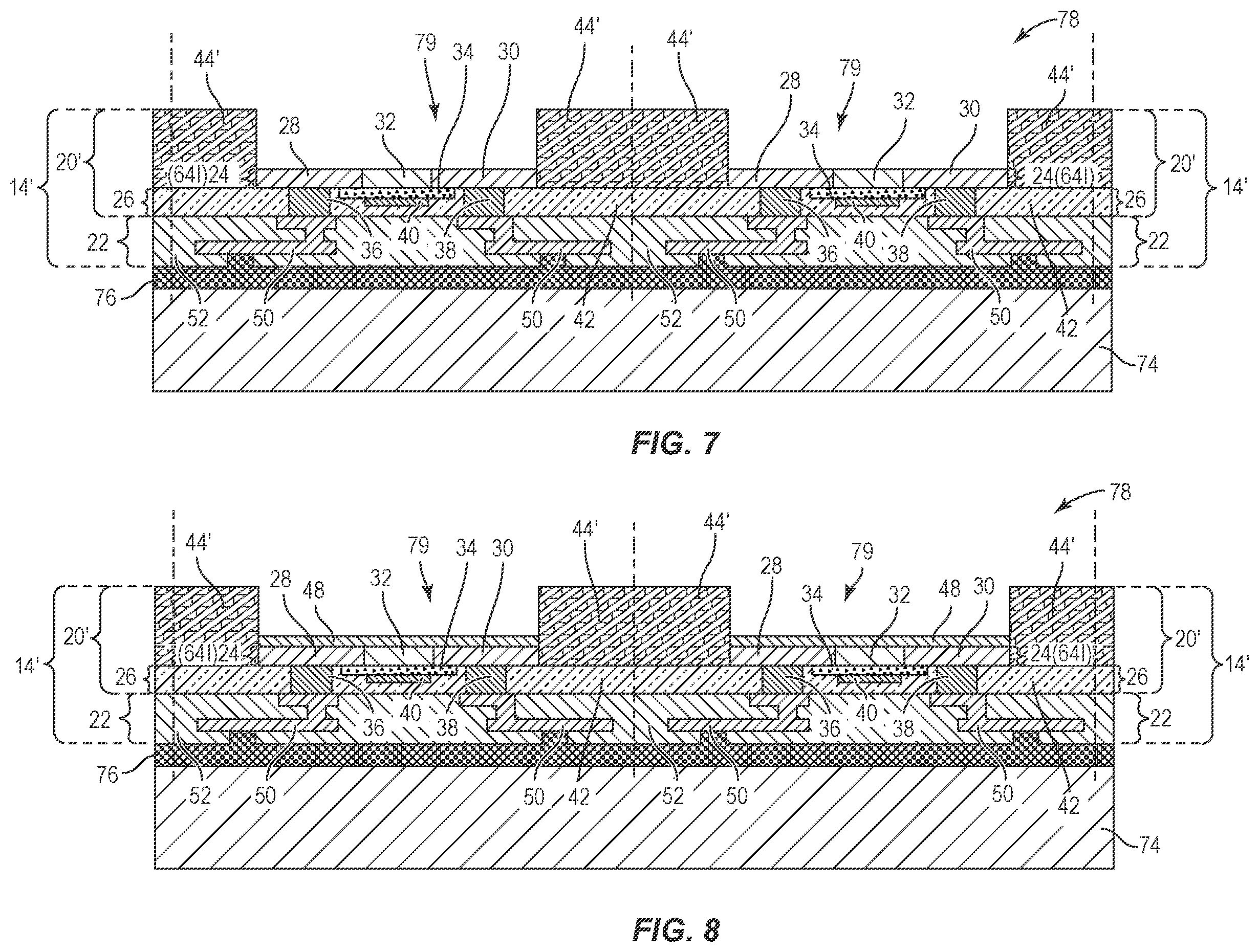 Patent US12112999 Figure 5 – RF devices with enhanced performance and methods of forming the same