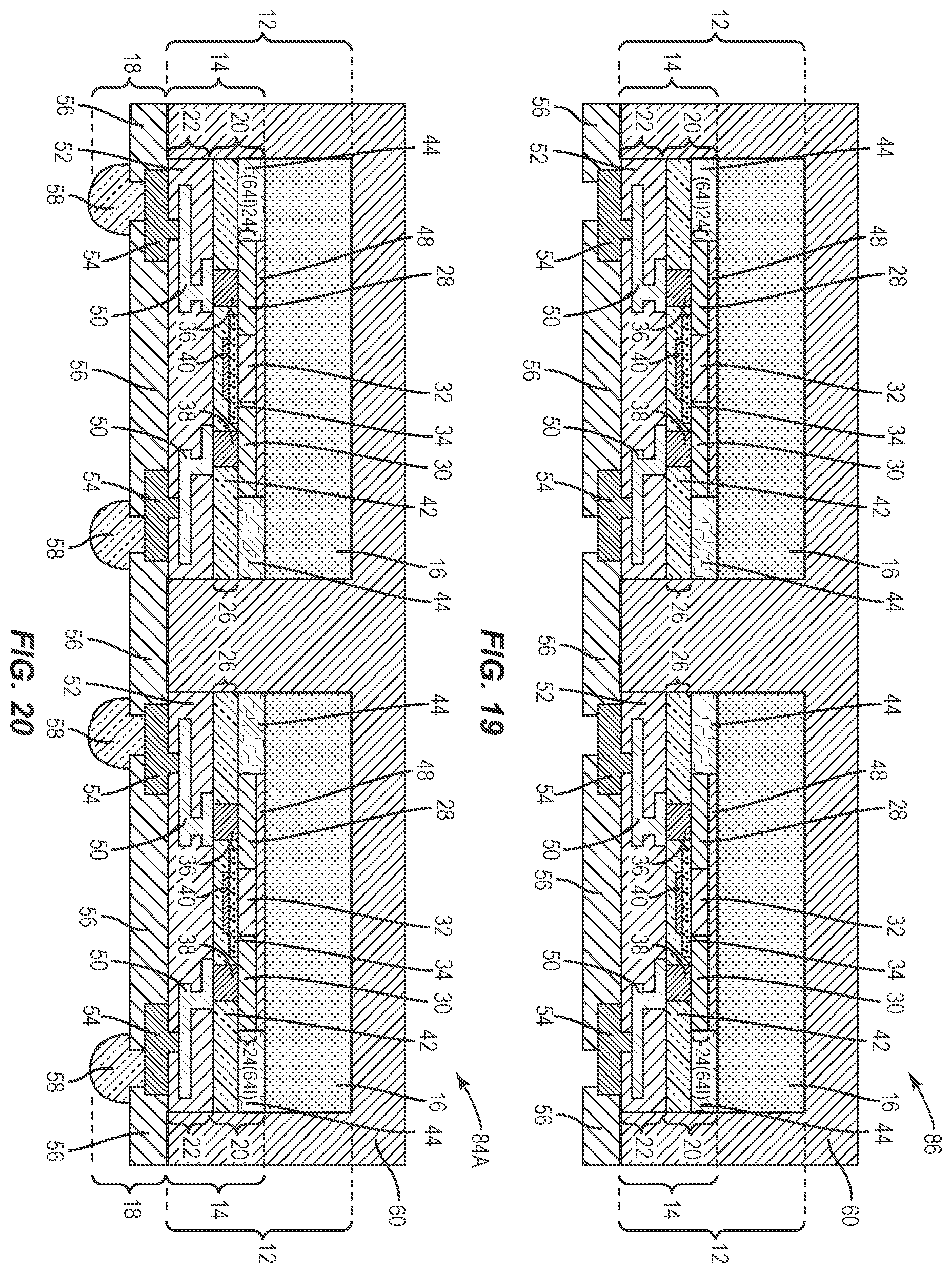 Patent US12112999 Figure 11 – RF devices with enhanced performance and methods of forming the same