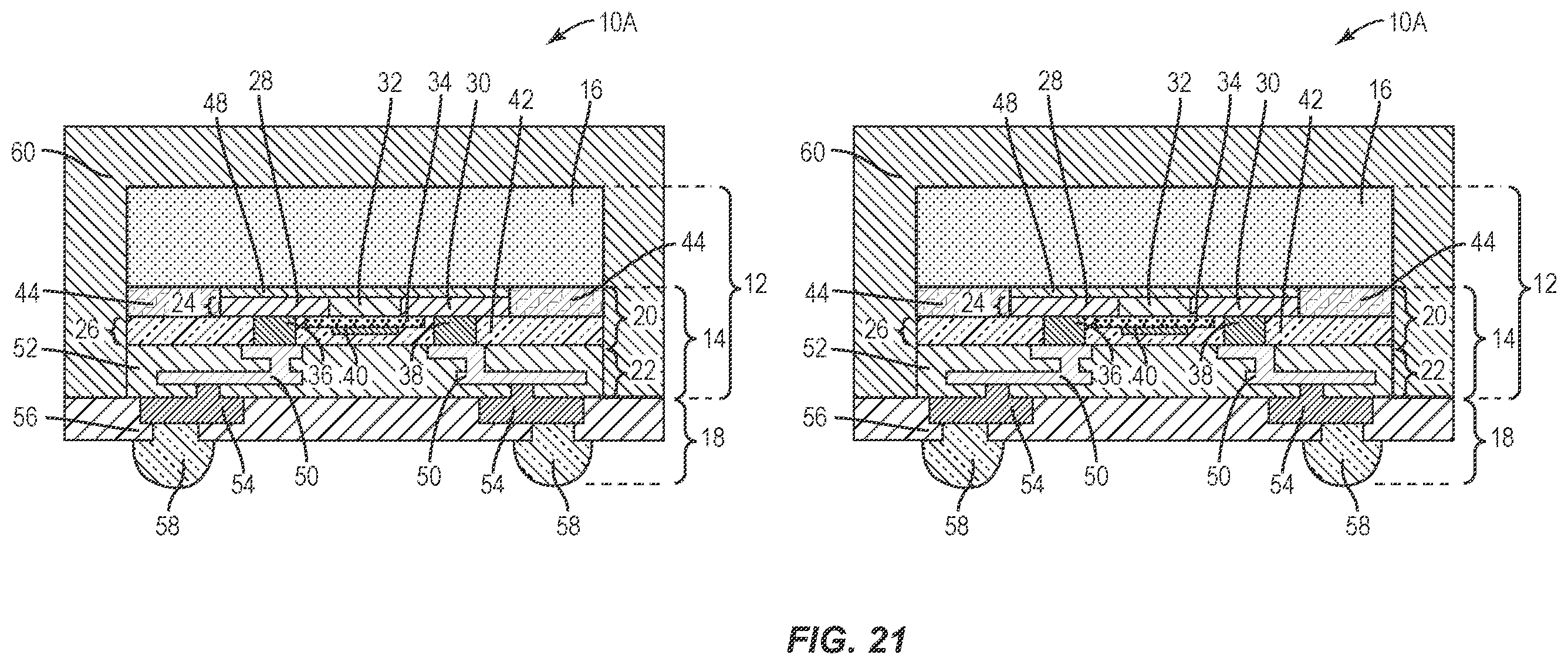Patent US12112999 Figure 12 – RF devices with enhanced performance and methods of forming the same