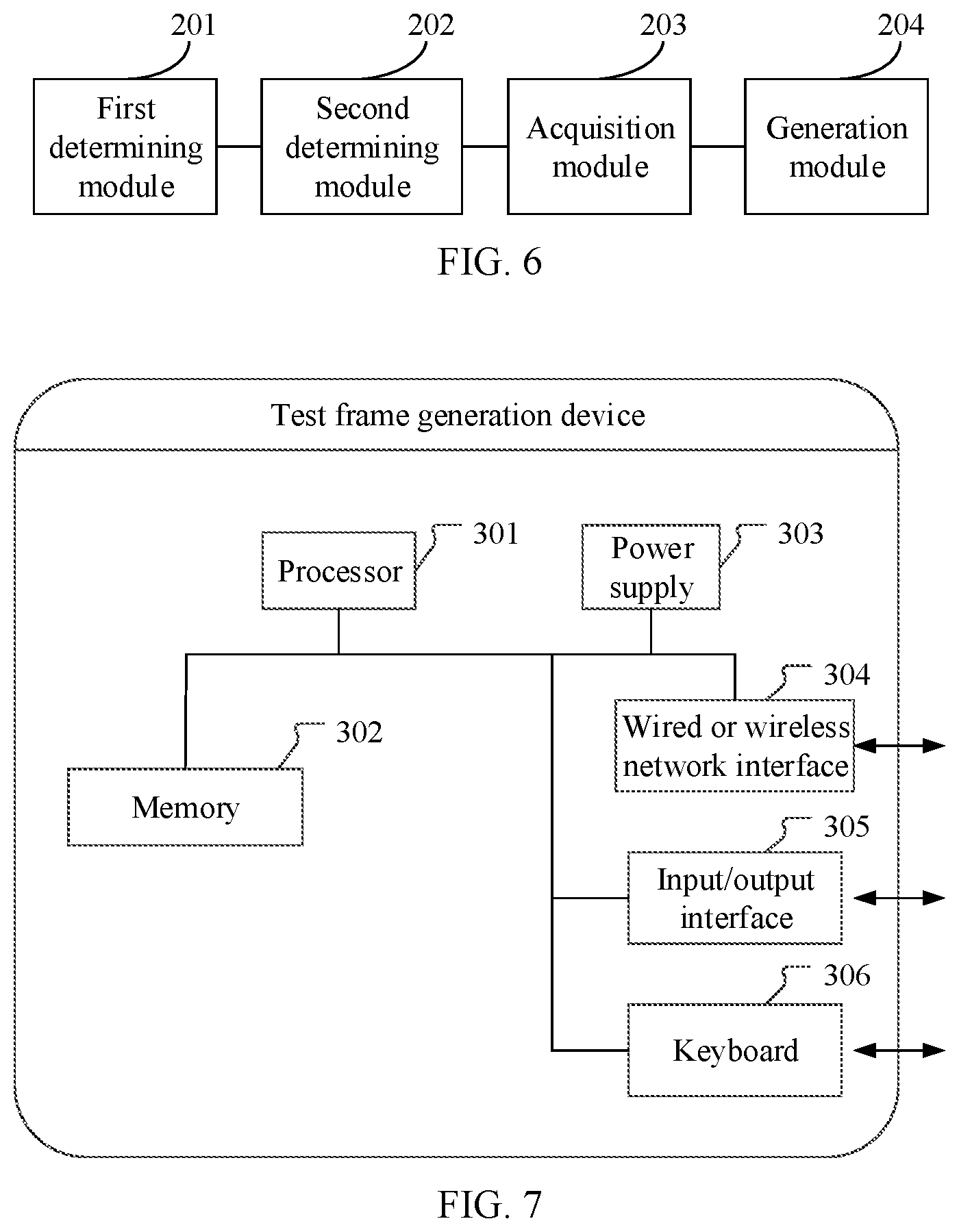 Patent US12120013 Figure 6 – Test frame generation