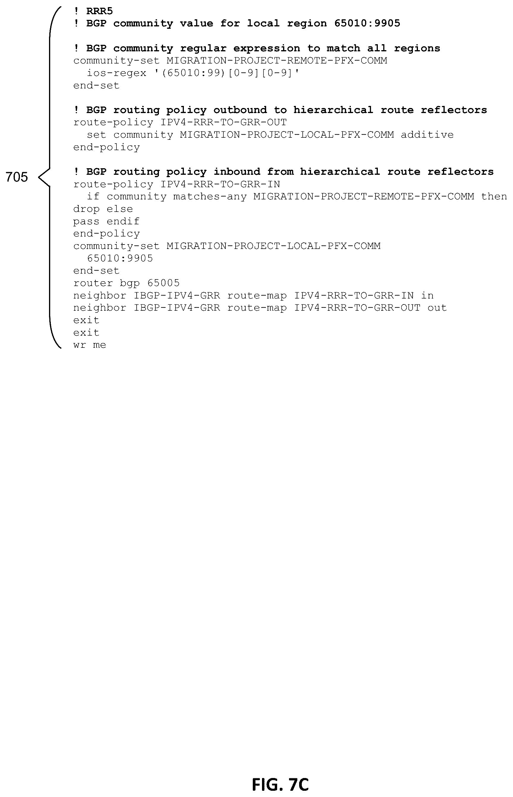 Patent US12120014 Figure 9 – Internal BGP migration optimization