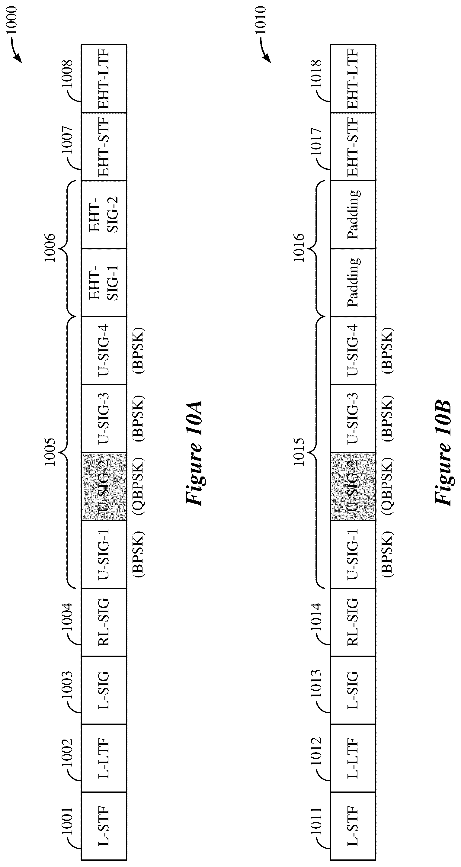 Patent US12120025 Figure 10 – Physical layer preamble design