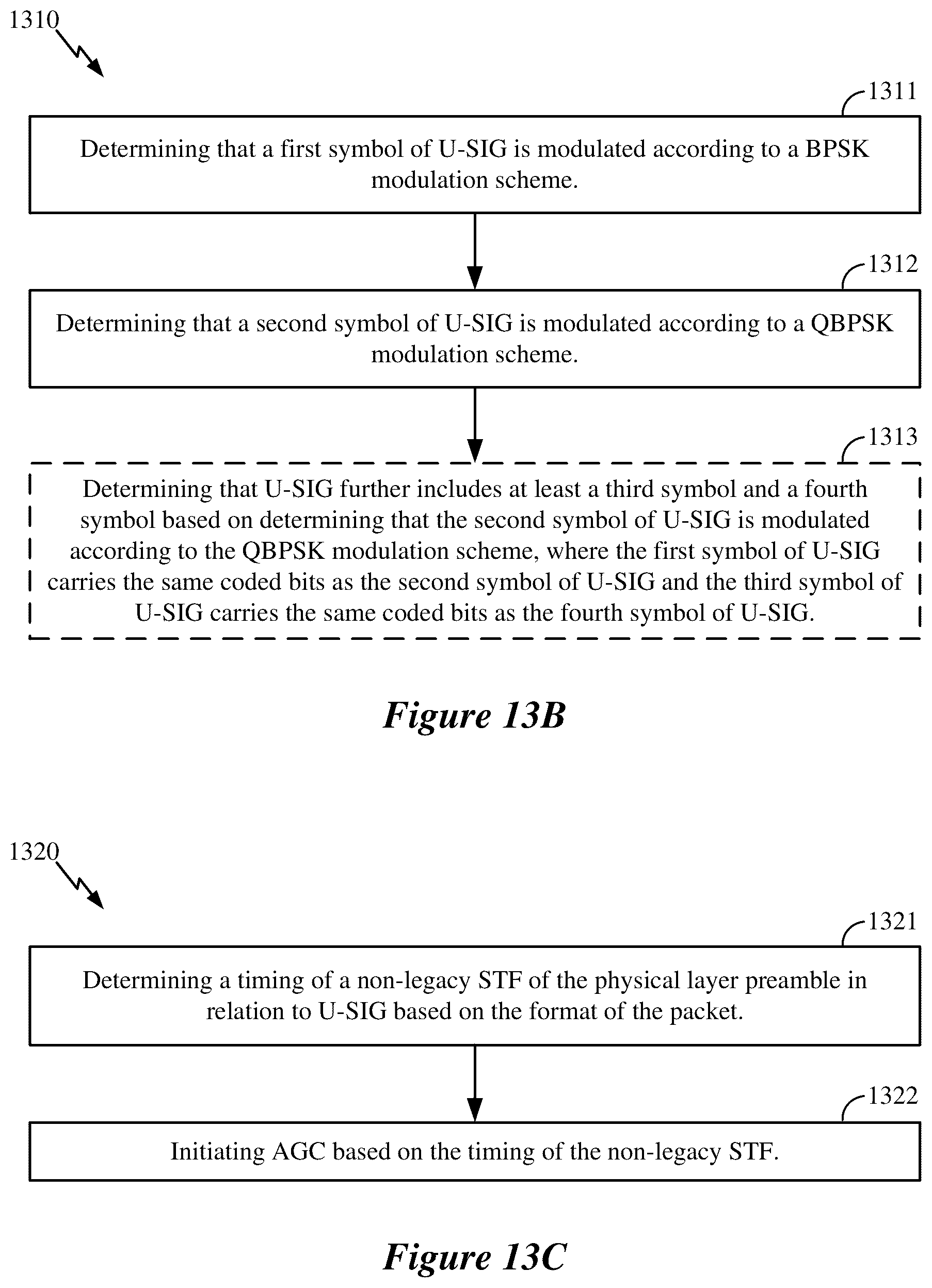 Patent US12120025 Figure 14 – Physical layer preamble design