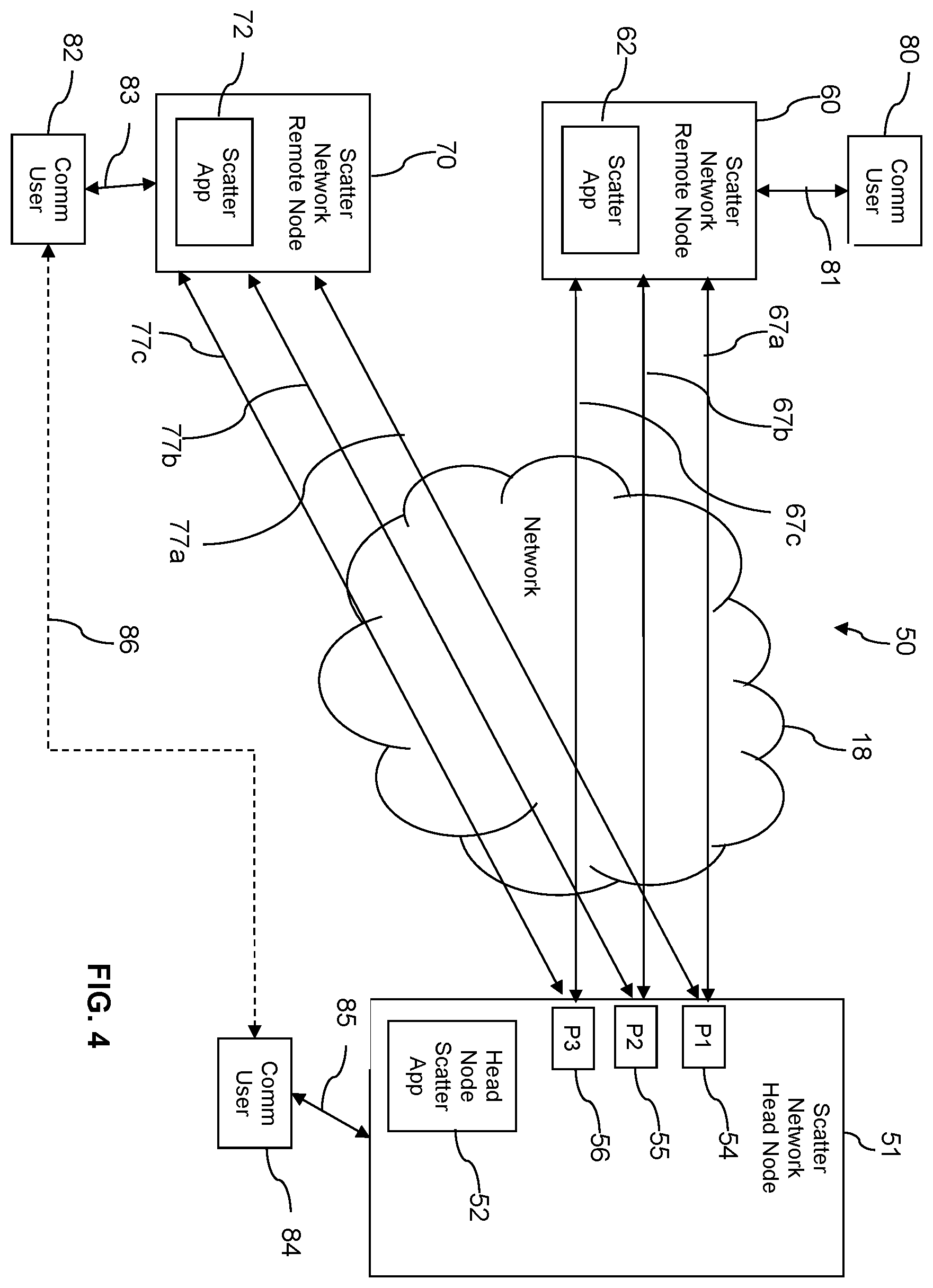 Patent US12120028 Figure 8 – Secure data routing with channel resiliency